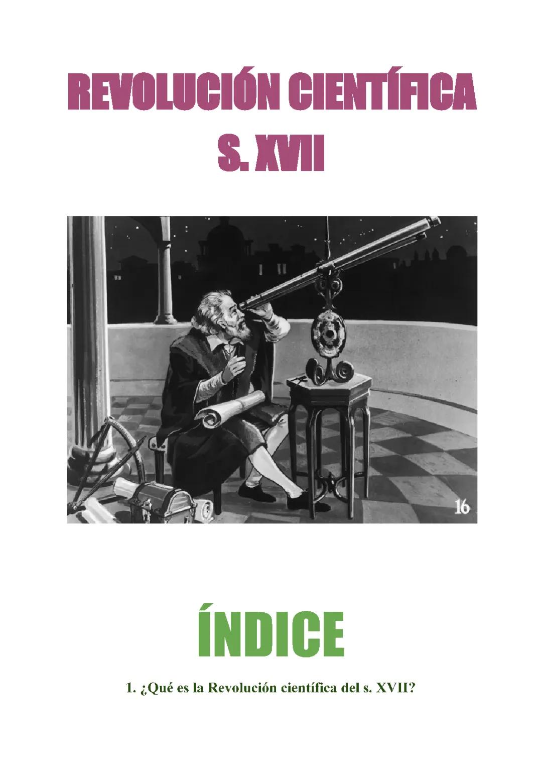 Revolución científica siglo XVII