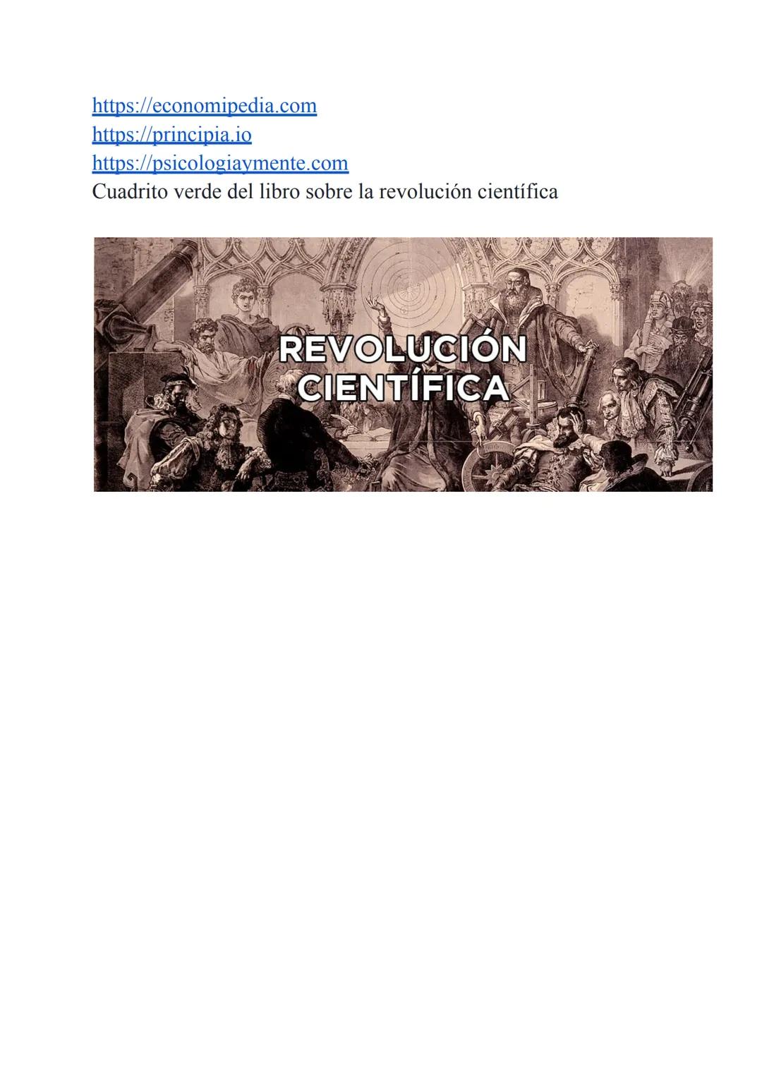 REVOLUCIÓN CIENTÍFICA
S.XVII
ÍNDICE
1. ¿Qué es la Revolución científica del s. XVII?
16 ¿En qué consistió?
¿Dónde y cuándo se produjo?
2. Ca