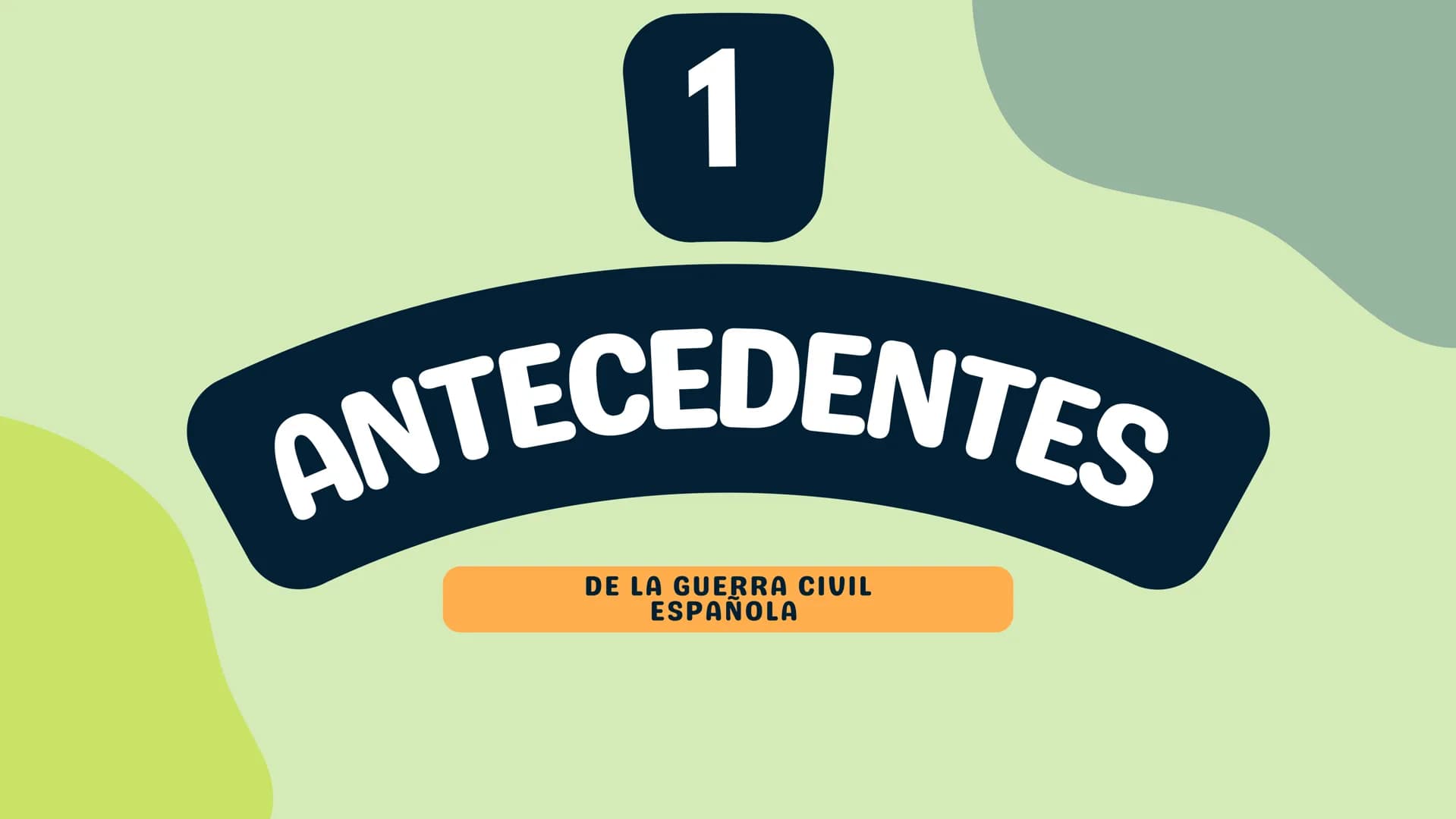 早
GUERRA CIVIL
ESPANOLA
MARÍA JESÚS
MORENO 3°A INN
INDICE
ANTECEDENTES DE LA
GUERRA CIVIL
DIFERENCIAS ENTRE LOS
BANDOS
CONTEXTO INTERNACIONA