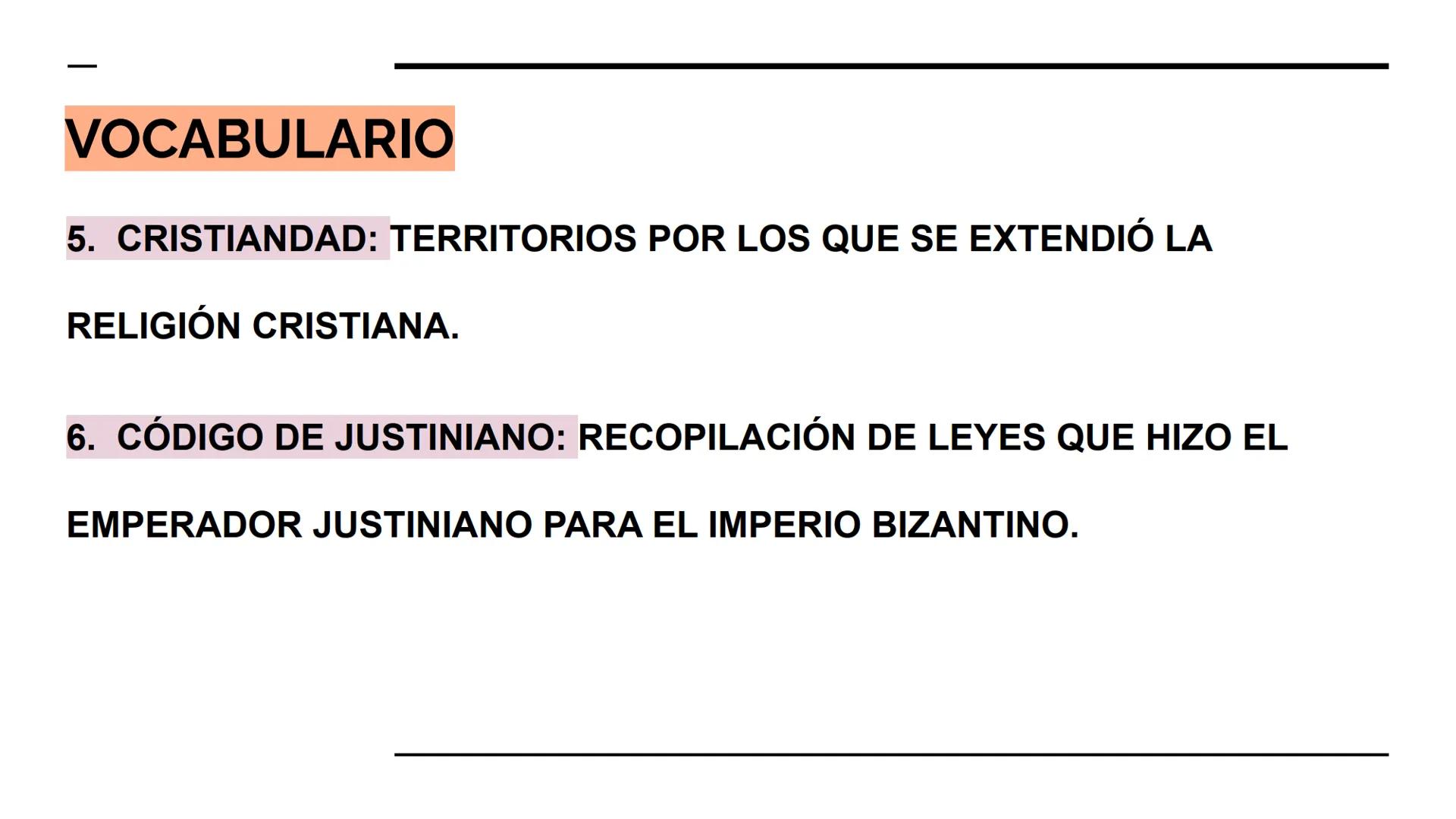 TEMA 1. LOS INICIOS
DE LA EDAD MEDIA
2º ESO ÍNDICE
VOCABULARIO
LÍNEA DEL TIEMPO
1. LA FRAGMENTACIÓN DEL IMPERIO ROMANO. LAS INVASIONES
GERMÁ