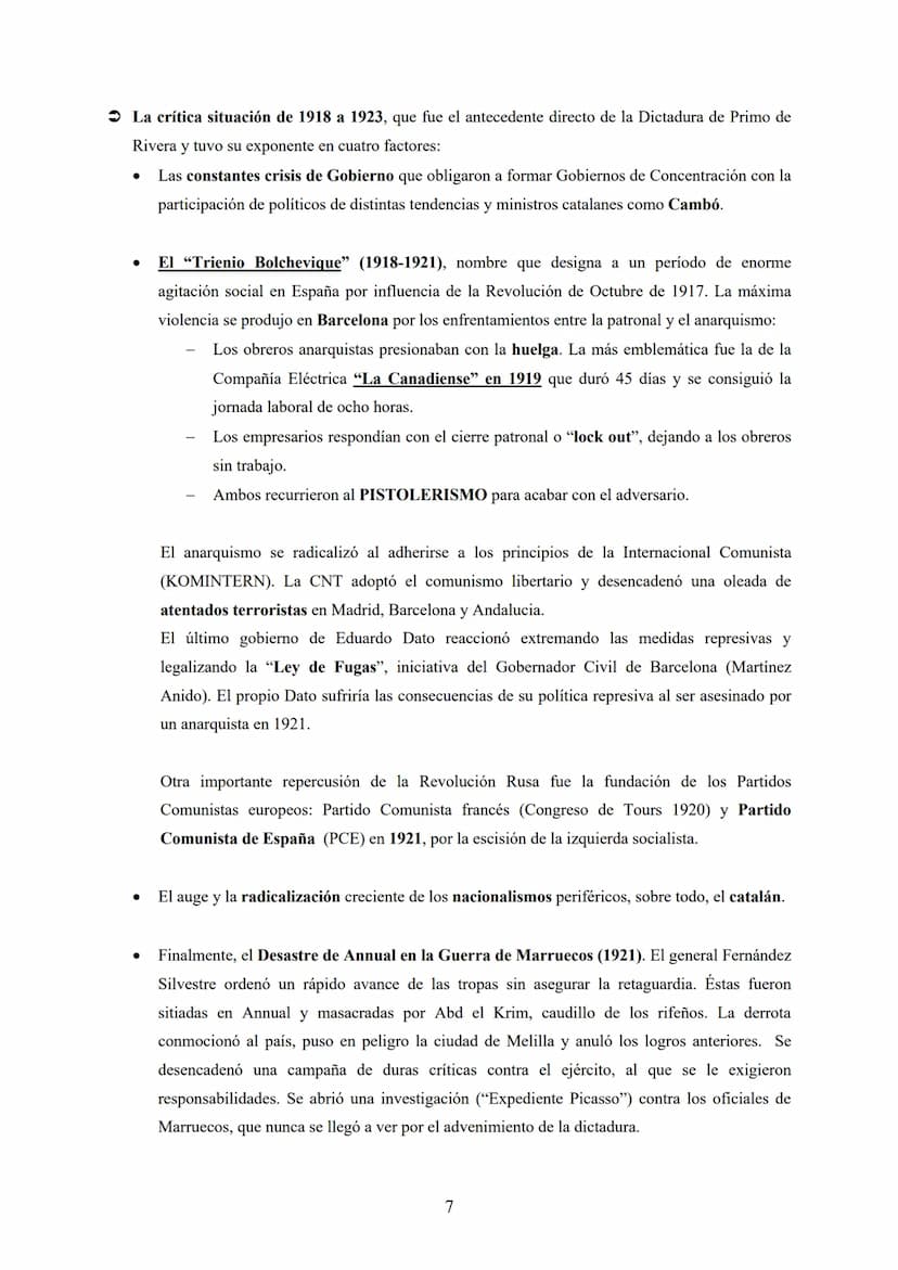 TEMA 5
CRISIS DE LA RESTAURACIÓN: REINADO DE ALFONSO XIII
(1902 - 1931)
Tres epígrafes: Proyectos del regeneracionismo político - Crisis del