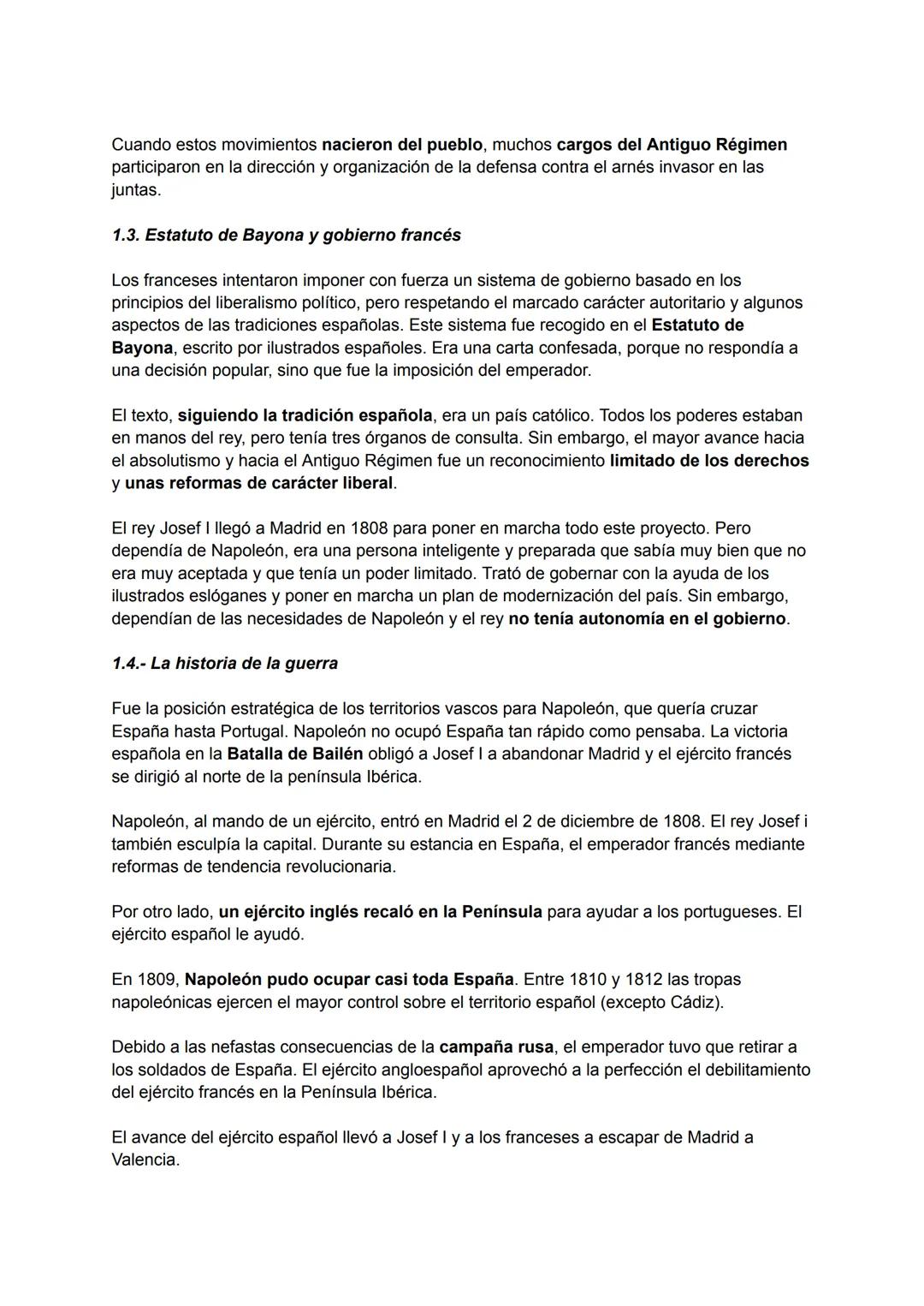 TEMA 1
1. Crisis de la Monarquía y Guerra de la Independencia
1.1. La crisis de la monarquía de Carlos VI
En los primeros años del siglo XIX