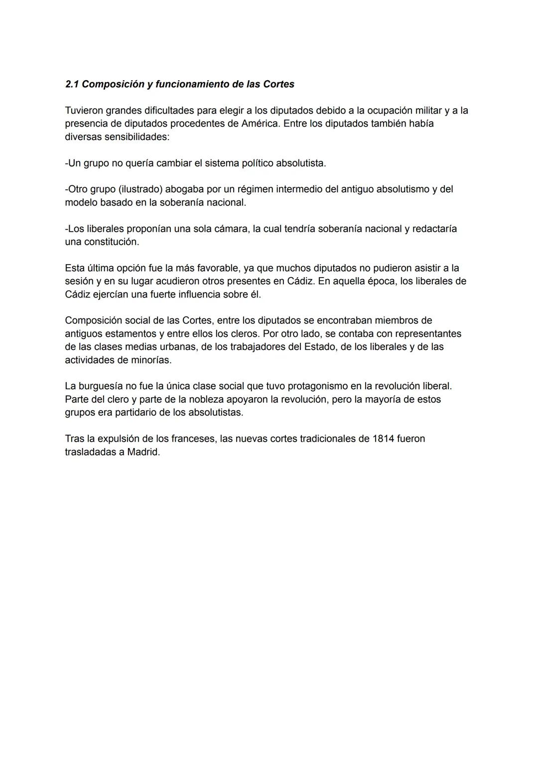 TEMA 1
1. Crisis de la Monarquía y Guerra de la Independencia
1.1. La crisis de la monarquía de Carlos VI
En los primeros años del siglo XIX
