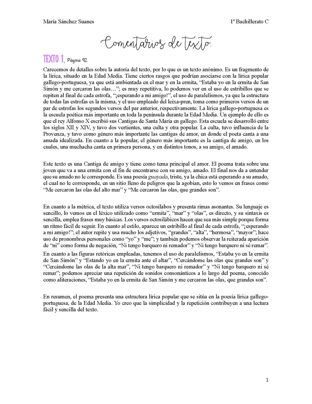 Guía de Comentarios de Texto con Ejemplos