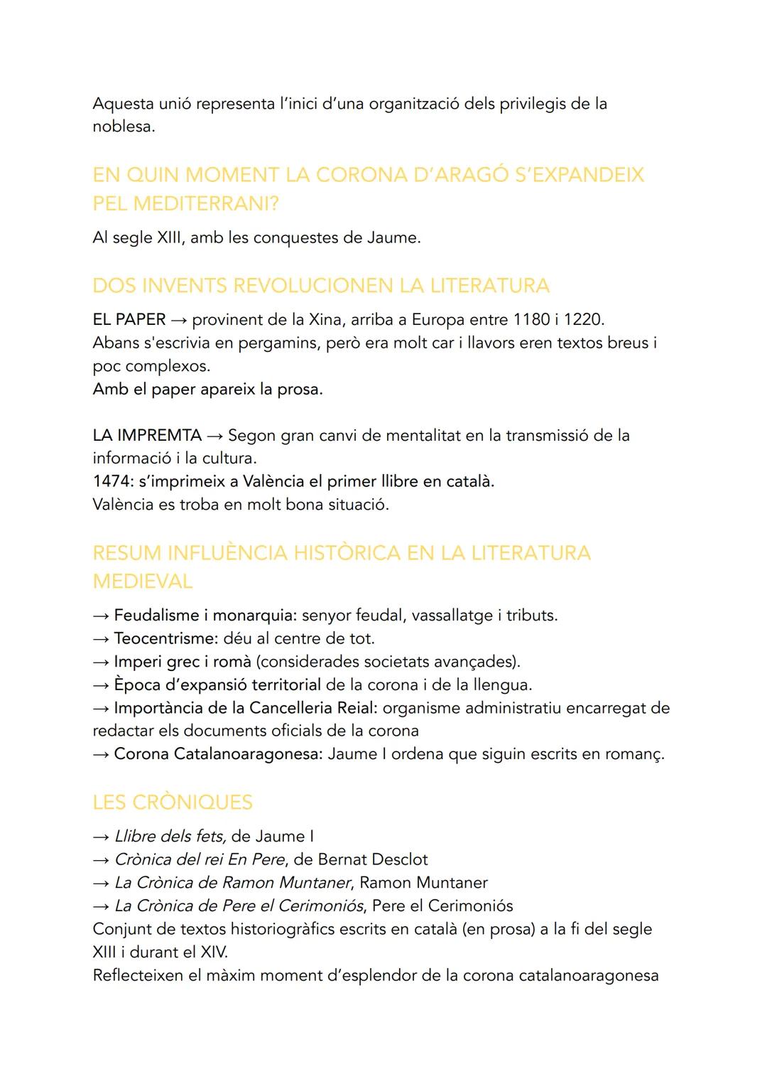 # LITERATURA MEDIEVAL

## QUÈ ÉS LA LITERATURA?

ACTUALMENT

Literatura prové del mot llatí "litteratura" i, és l'art
d'expressió verbal, no