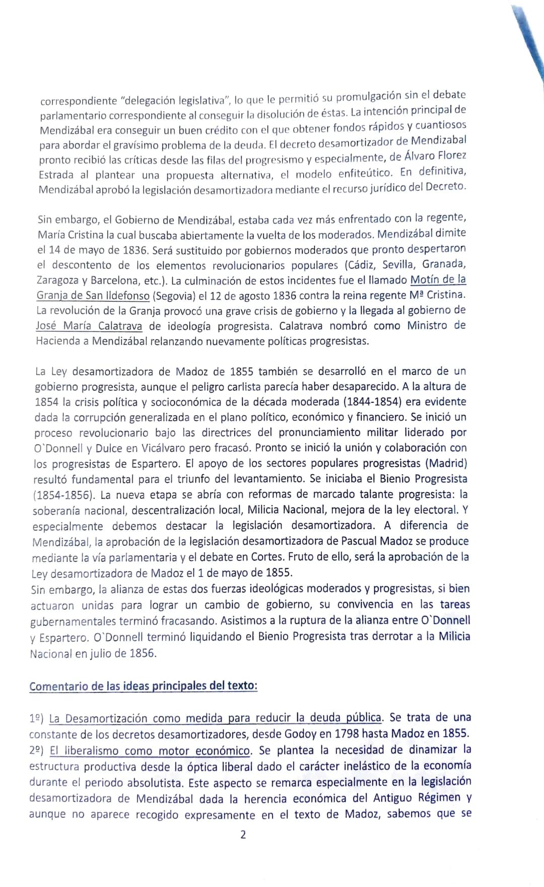
<h3 id="ladesamortizacindemendizbal">La desamortización de Mendizábal</h3>
<p>El decreto de febrero de 1836, conocido como la desamortizaci