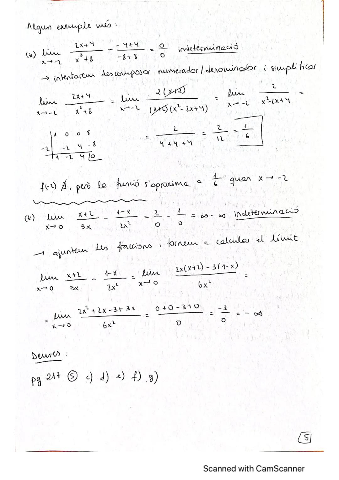 T9- Limits i continuïtat de funcions.
9.1. Introducció
9.2. Límit d'una funció
l'infinit
9.3. Límit d'une funció en un punt
9.4. Limits late