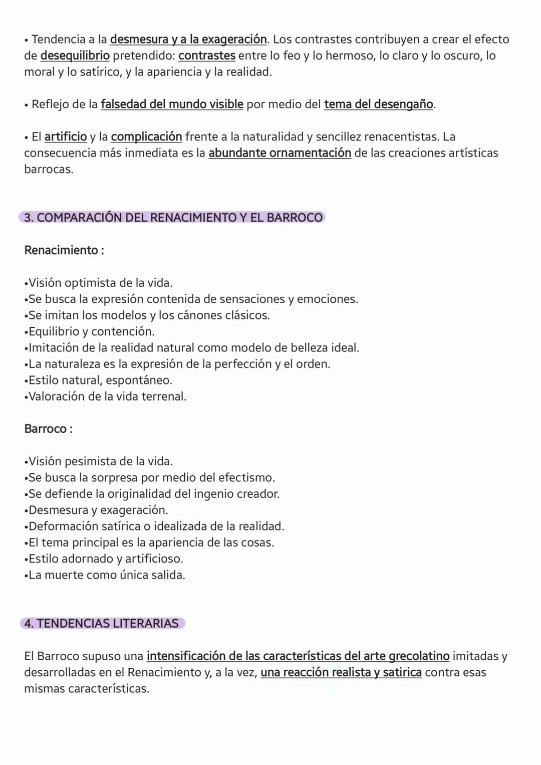 1. CONTEXTO HISTÓRICO, CULTURAL Y LITERARIO DEL SIGLO XVII
El Barroco fue un movimiento cultural que supuso la superación del arte y el pens