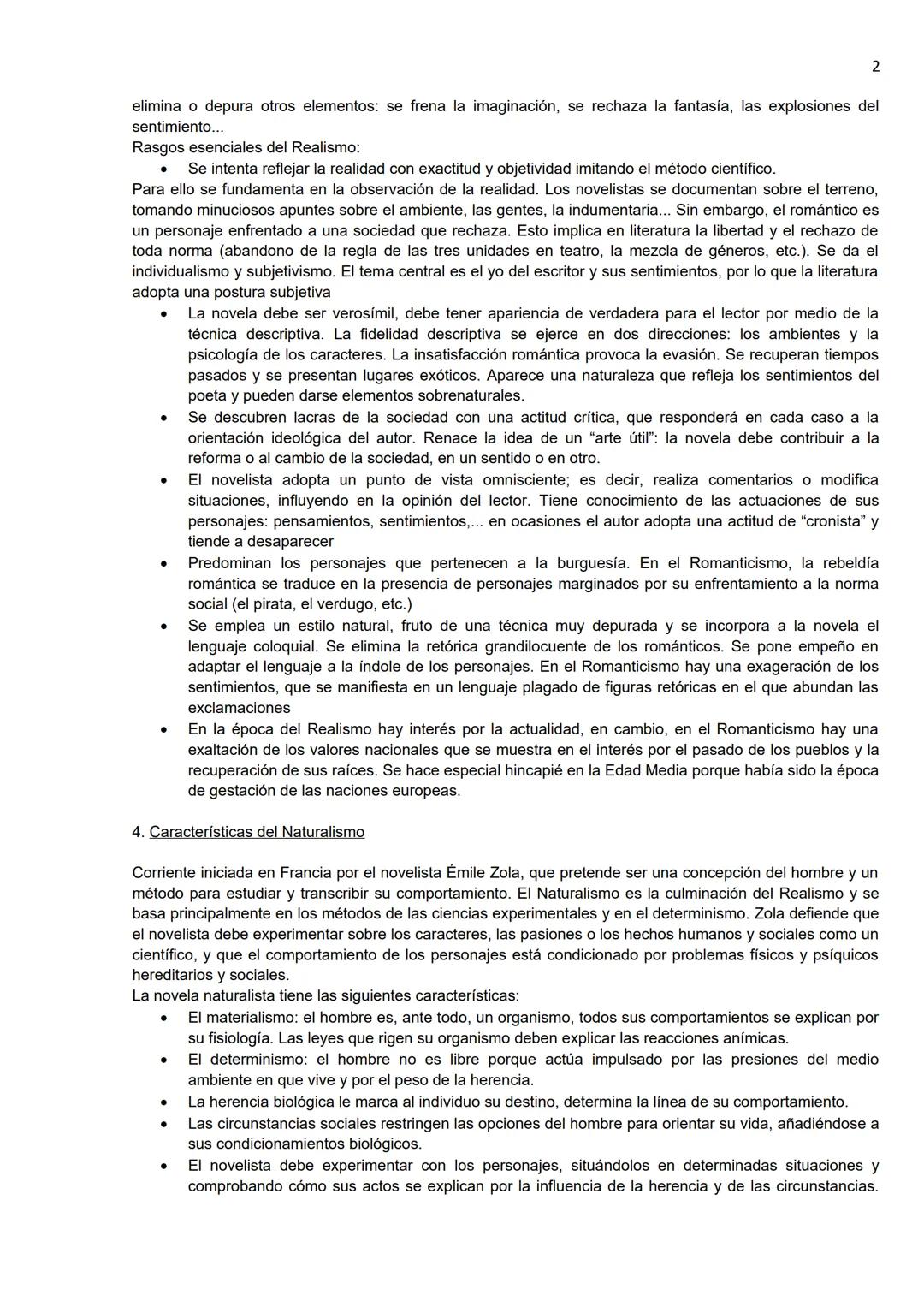 BLOQUE 6. LA SEGUNDA MITAD DEL SIGLO XIX.
De la narrativa romántica al Realismo en Europa
1. Introducción
1
El Romanticismo es un movimiento