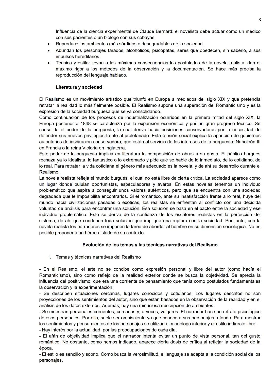 BLOQUE 6. LA SEGUNDA MITAD DEL SIGLO XIX.
De la narrativa romántica al Realismo en Europa
1. Introducción
1
El Romanticismo es un movimiento