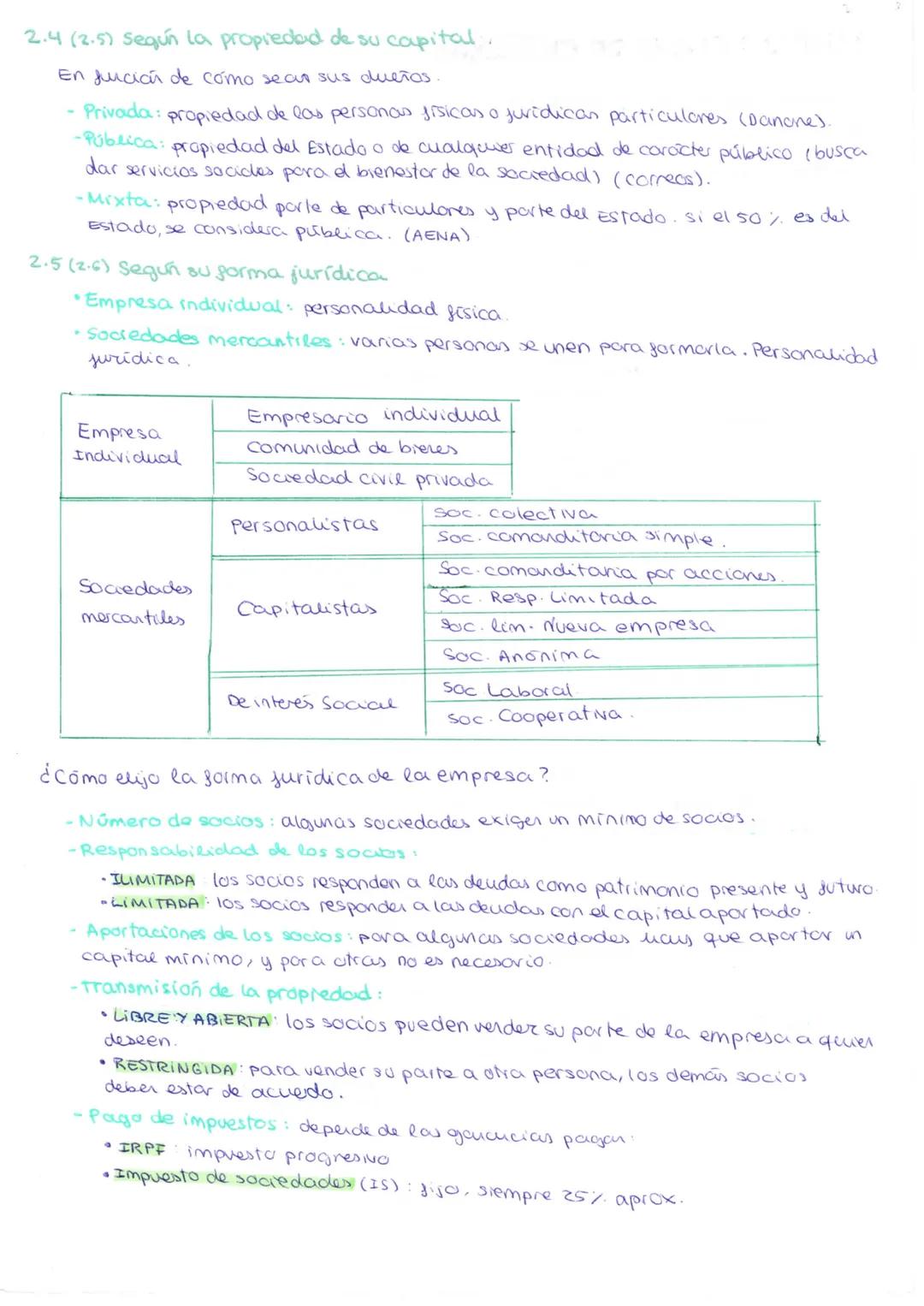# TEMA 2: CLASES DE EMPRESAS

2. CLASIFICACIÓN DE LAS EMPRESAS

2.1 sagún su tamaño

Para clasificar las empresaus según su tamaño hay diver