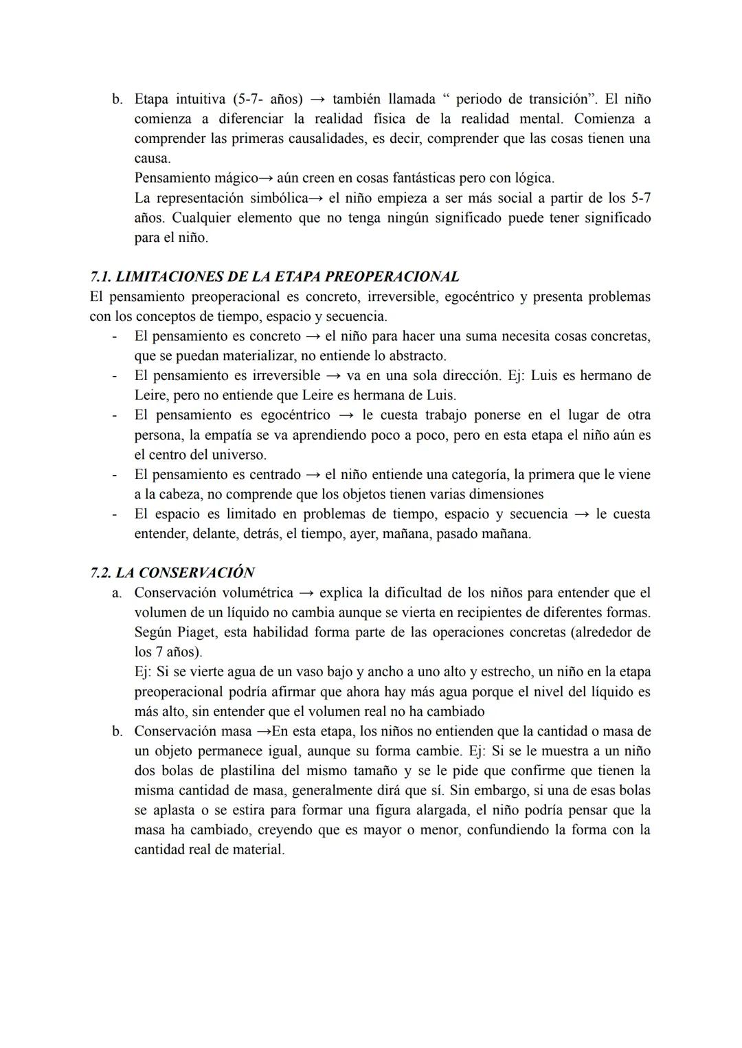 TEMA 3.bis - DESARROLLO COGNITIVO EN LA INFANCIA
1. ETAPAS DEL DESARROLLO SENSORIOMOTOR
ESQUEMA DE LAS 6 ETAPAS DEL DESARROLLO SENSORIOMOTOR