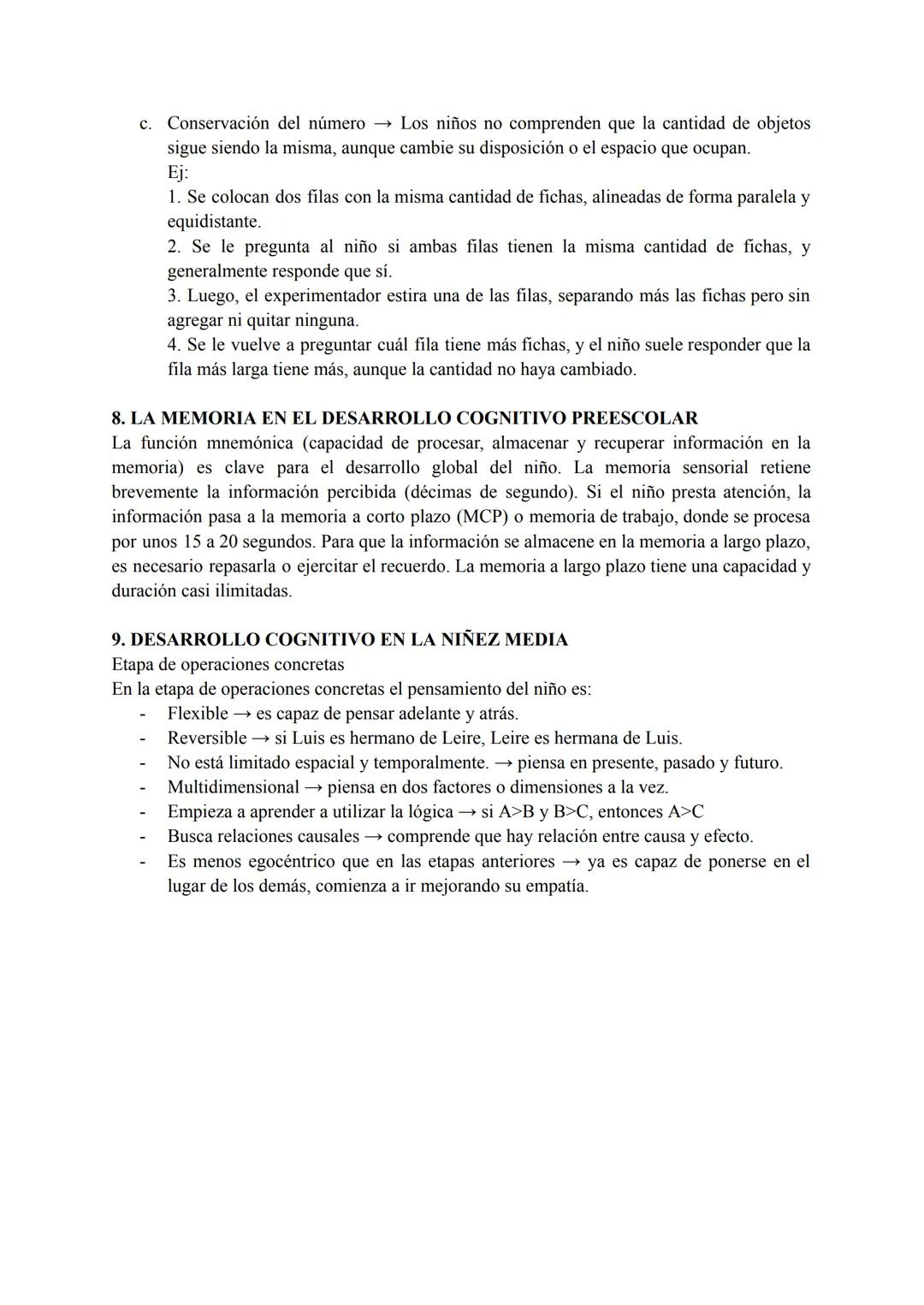 TEMA 3.bis - DESARROLLO COGNITIVO EN LA INFANCIA
1. ETAPAS DEL DESARROLLO SENSORIOMOTOR
ESQUEMA DE LAS 6 ETAPAS DEL DESARROLLO SENSORIOMOTOR