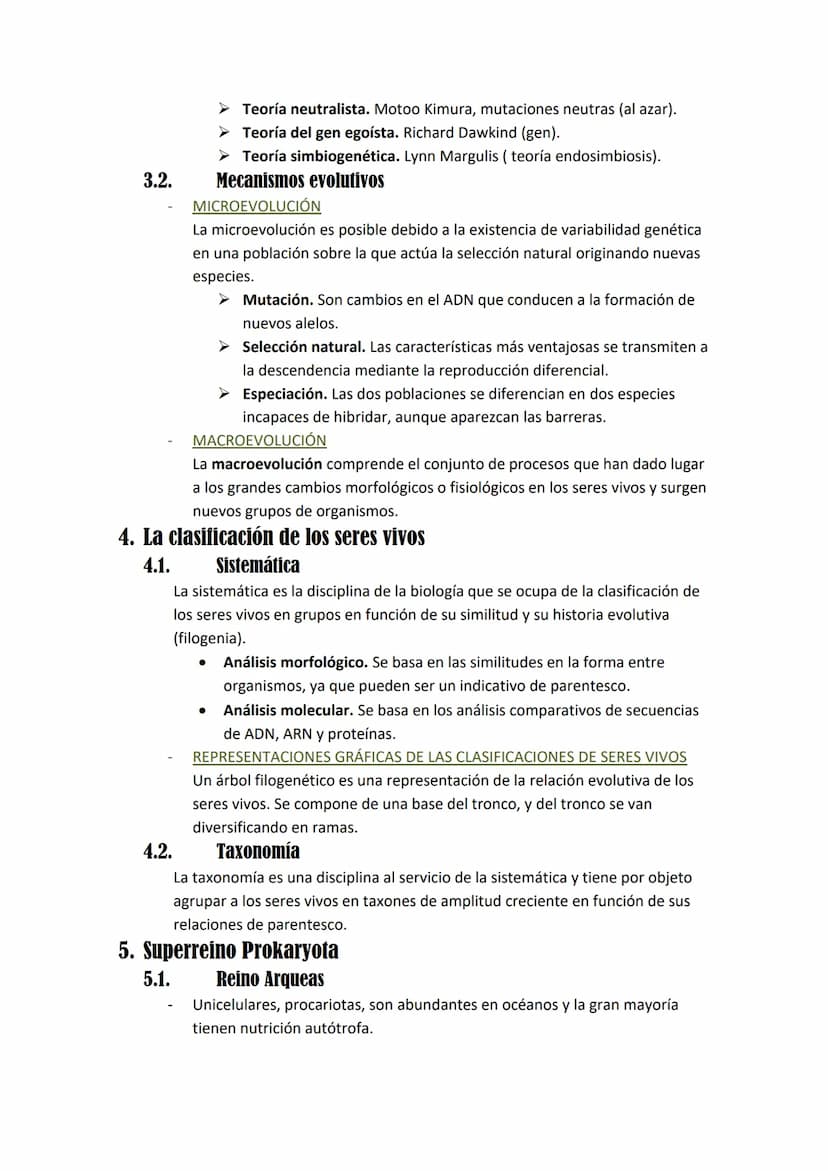 TEMA 6: EVOLUCIÓN Y CLASIFICACIÓN DE LOS SERES VIVOS
1. Los grandes cambios en los seres vivos
1.1.
Extinciones masivas. Son eventos de desa