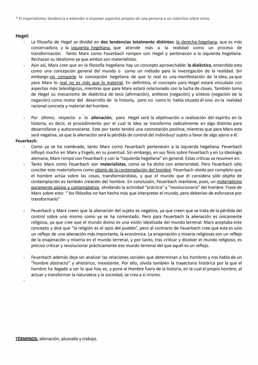 APUNTES DE FILOSOFÍA: MARX
DISERTACIÓN: La relación de las ideas con la economía justificando la existencia del patriarcado en relación con 