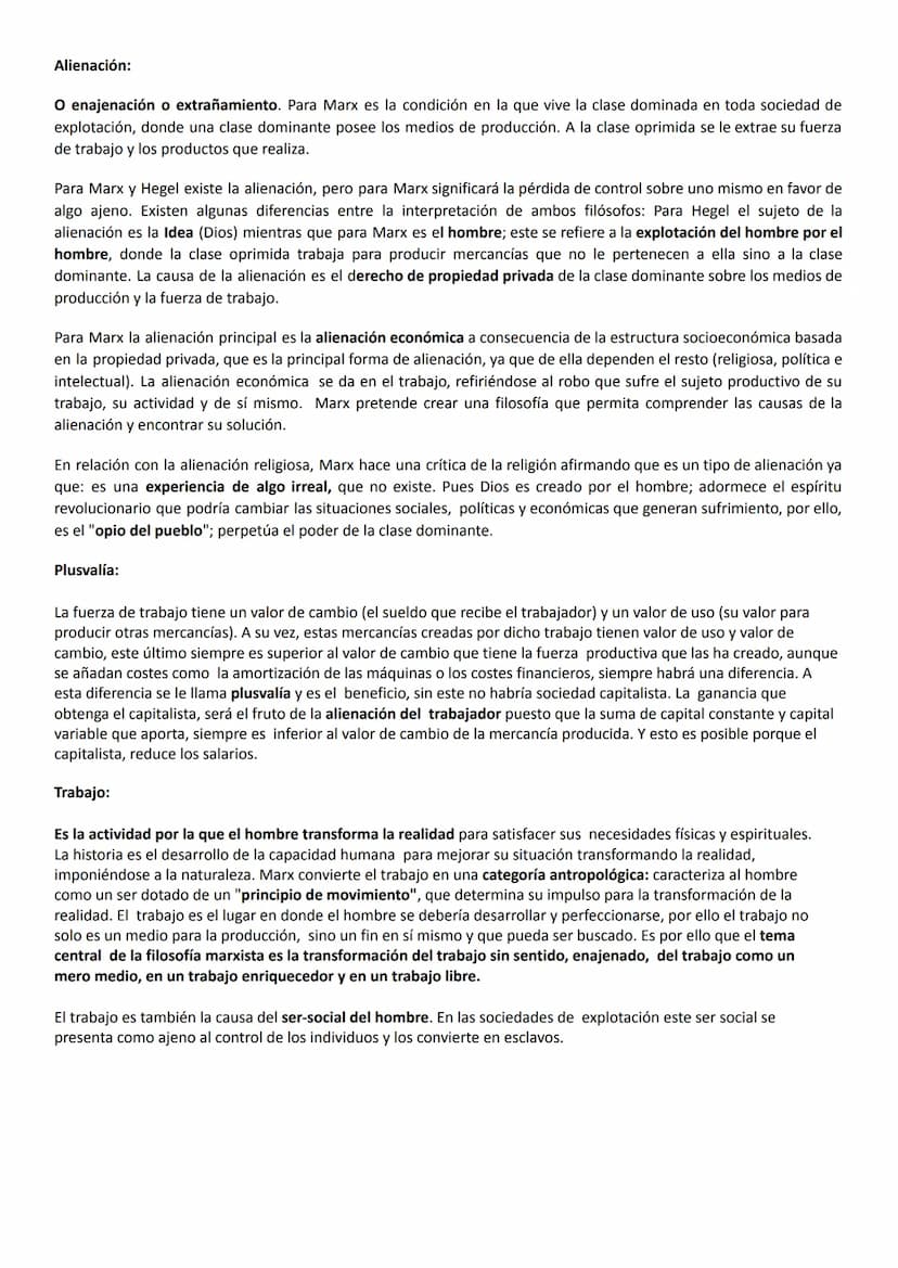 APUNTES DE FILOSOFÍA: MARX
DISERTACIÓN: La relación de las ideas con la economía justificando la existencia del patriarcado en relación con 