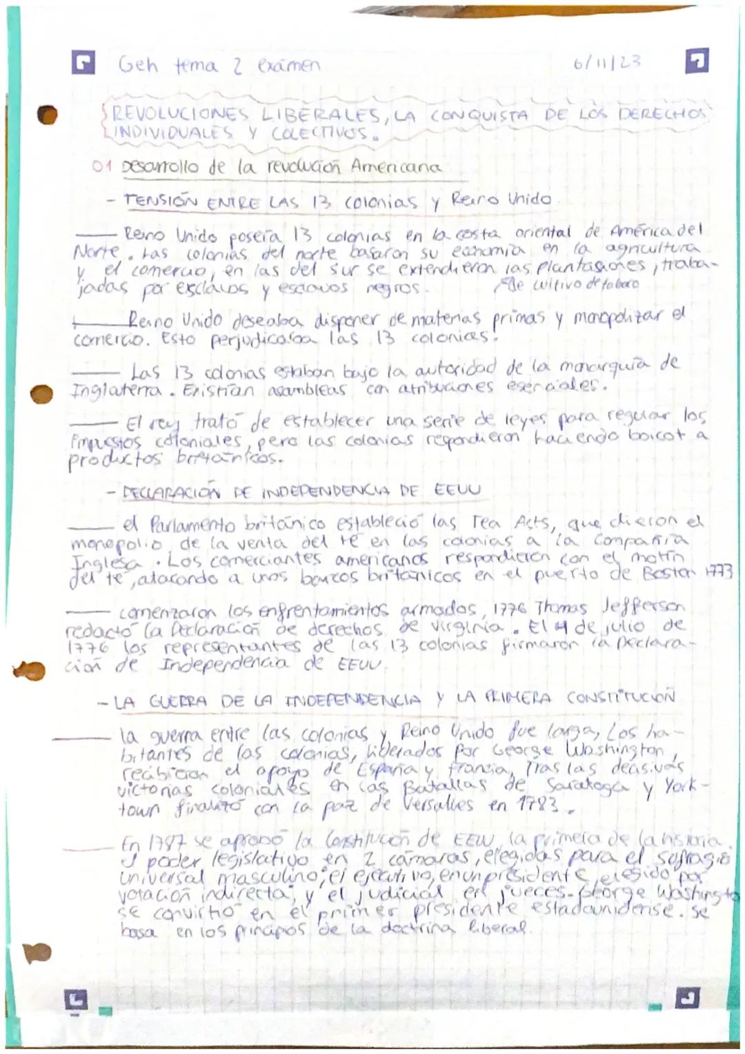 revoluciones liberales, la conquista de los derechos individuales y colectivos 