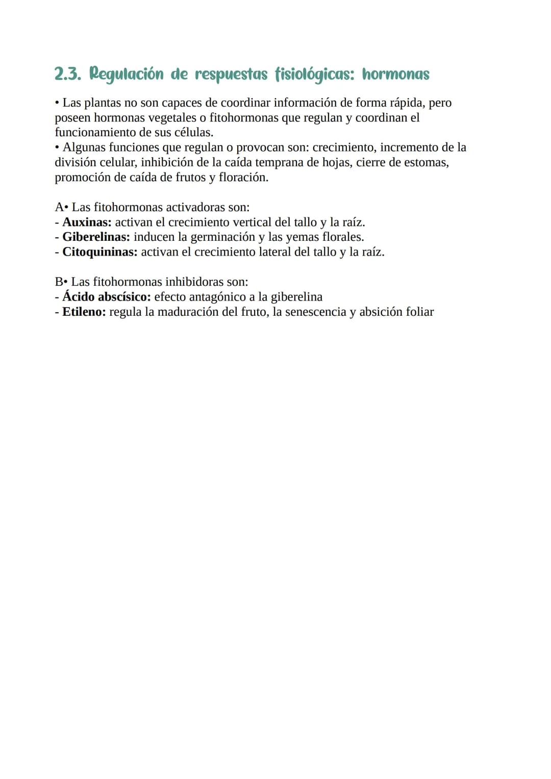 Nutrición y relación
de las plantas
1. La función de nutrición en las plantas :
Nutrición: procesos que permiten a las plantas obtener mater