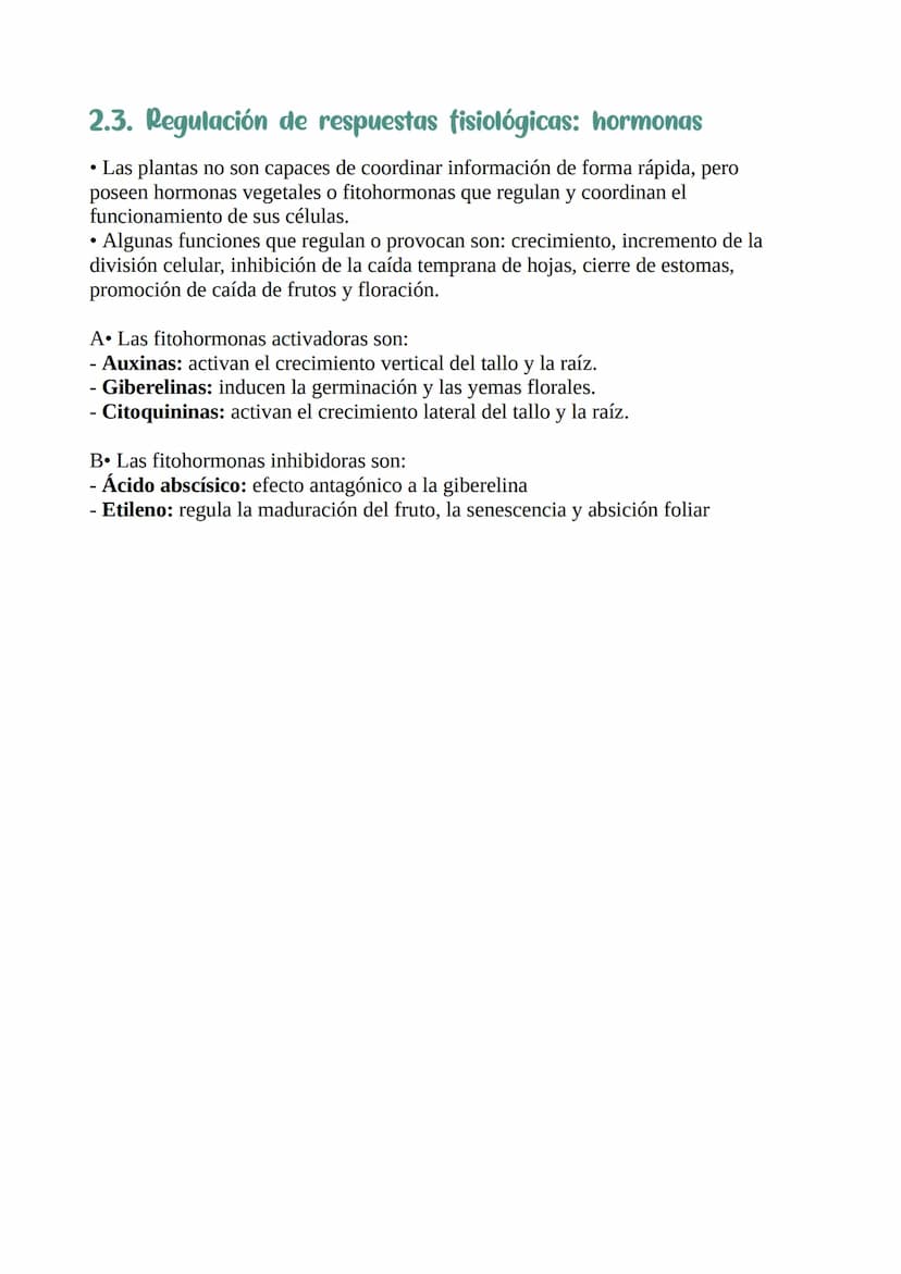 Nutrición y relación
de las plantas
1. La función de nutrición en las plantas :
Nutrición: procesos que permiten a las plantas obtener mater