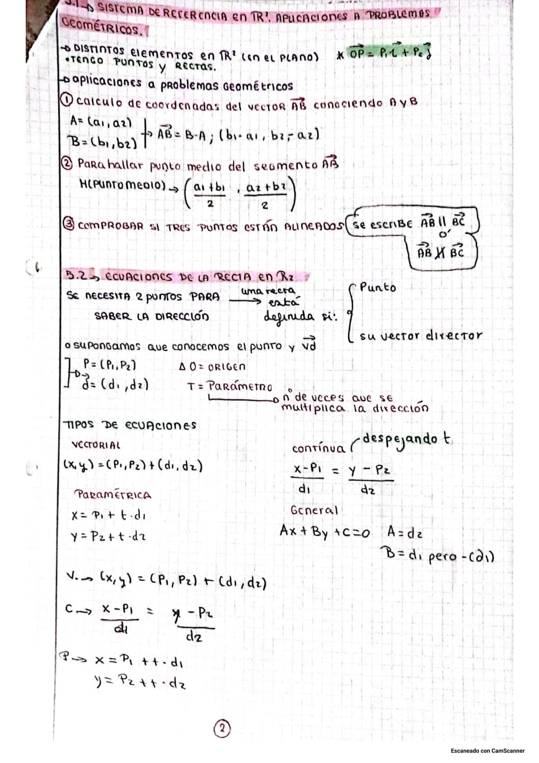 &amen matemáticas
GeomeTRÍA PLANA
VECTORES están definidos POR: módulo : distancia del oricen al extremo
A Dos Vectores son EQUIPOLENTES DIR