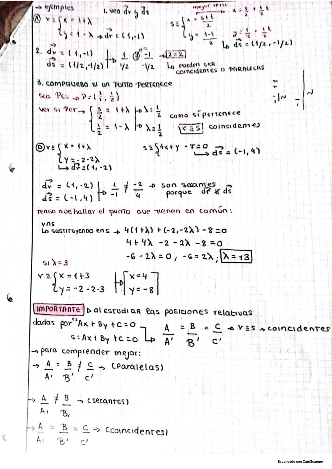&amen matemáticas
GeomeTRÍA PLANA
VECTORES están definidos POR: módulo : distancia del oricen al extremo
A Dos Vectores son EQUIPOLENTES DIR