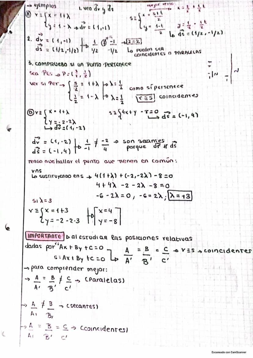 &amen matemáticas
GeomeTRÍA PLANA
VECTORES están definidos POR: módulo : distancia del oricen al extremo
A Dos Vectores son EQUIPOLENTES DIR