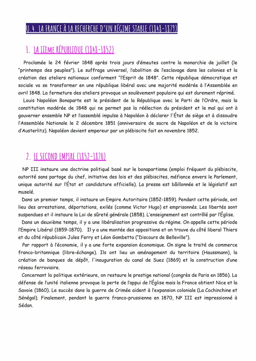 HEF BACHIBAC
U.3: LA DIFFICILE MARCHE VERS LE LIBÉRALISME ET LES TRANSFORMATIONS
ÉCONOMIQUES DE L'ESPAGNE AU XIX SIÈCLE
1. LA DISPARITION DE