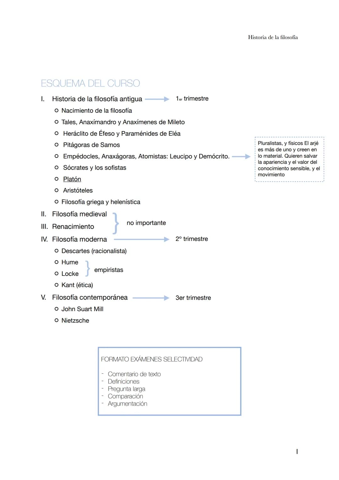 
<h2 id="historiadelafilosofaantigua">Historia de la filosofía antigua</h2>
<h3 id="nacimientodelafilosofa">Nacimiento de la filosofía</h3>
