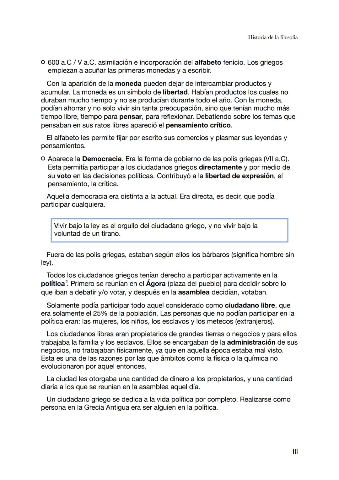 
<h2 id="historiadelafilosofaantigua">Historia de la filosofía antigua</h2>
<h3 id="nacimientodelafilosofa">Nacimiento de la filosofía</h3>
