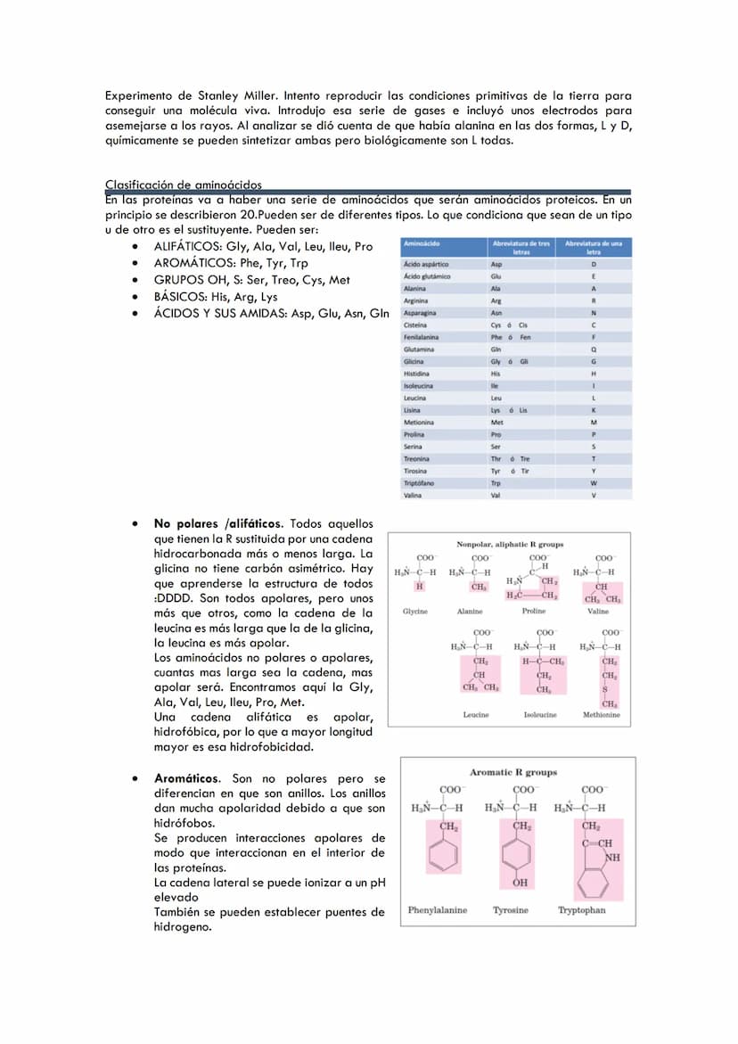 TEMA 2. AMINOÁCIDOS
Índice
1. Importancia de las proteínas
Estructura de los aminoácidos
2.
3. Propiedades de los aminoácidos
Las proteínas 