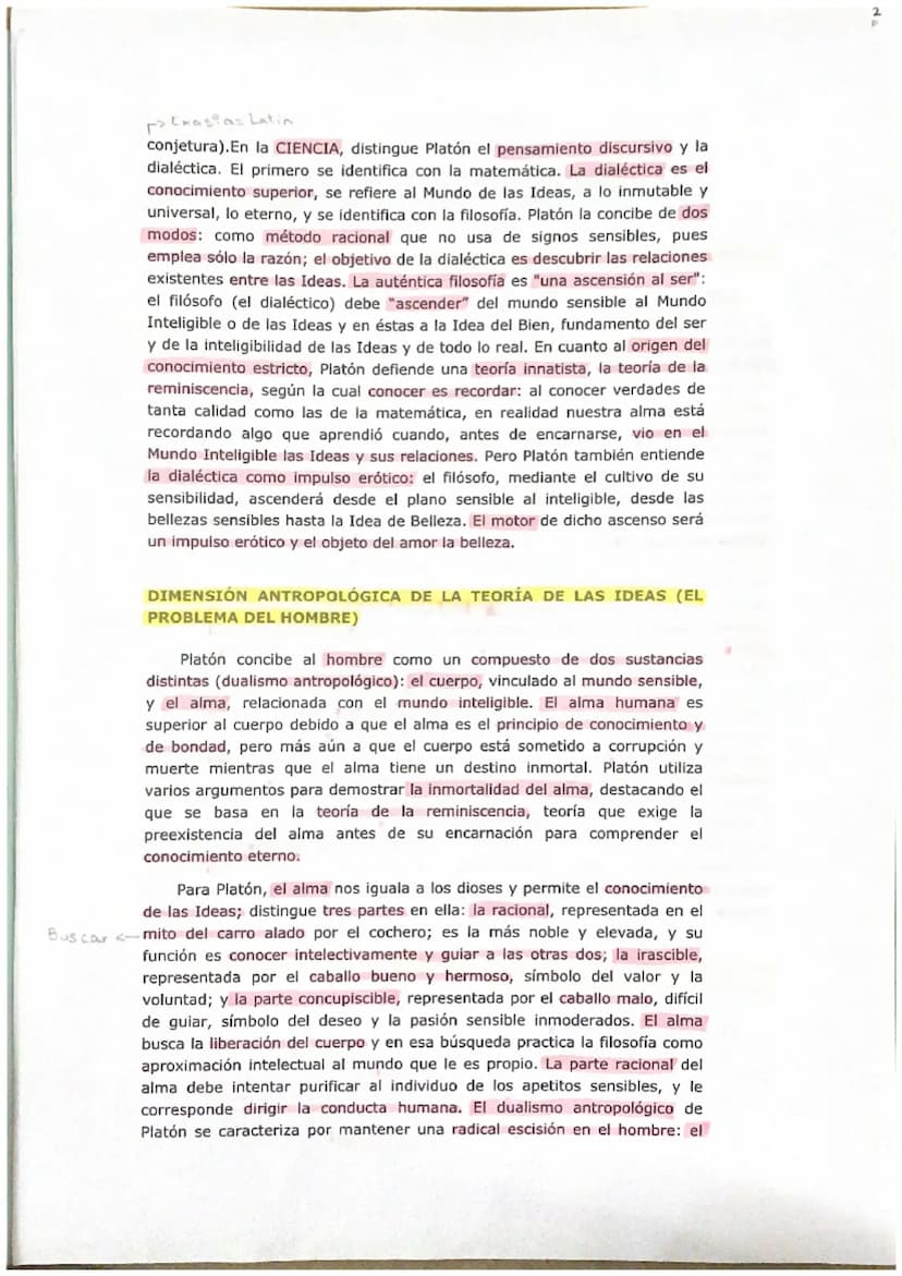 LA TEORÍA DE LAS IDEAS DE PLATÓN
Y SU DIMENSIÓN ANTROPOLÓGICO-SOCIAL
LA TEORÍA DE LAS IDEAS Y LA ONTOLOGÍA PLATÓNICA
La Teoría de las Ideas 
