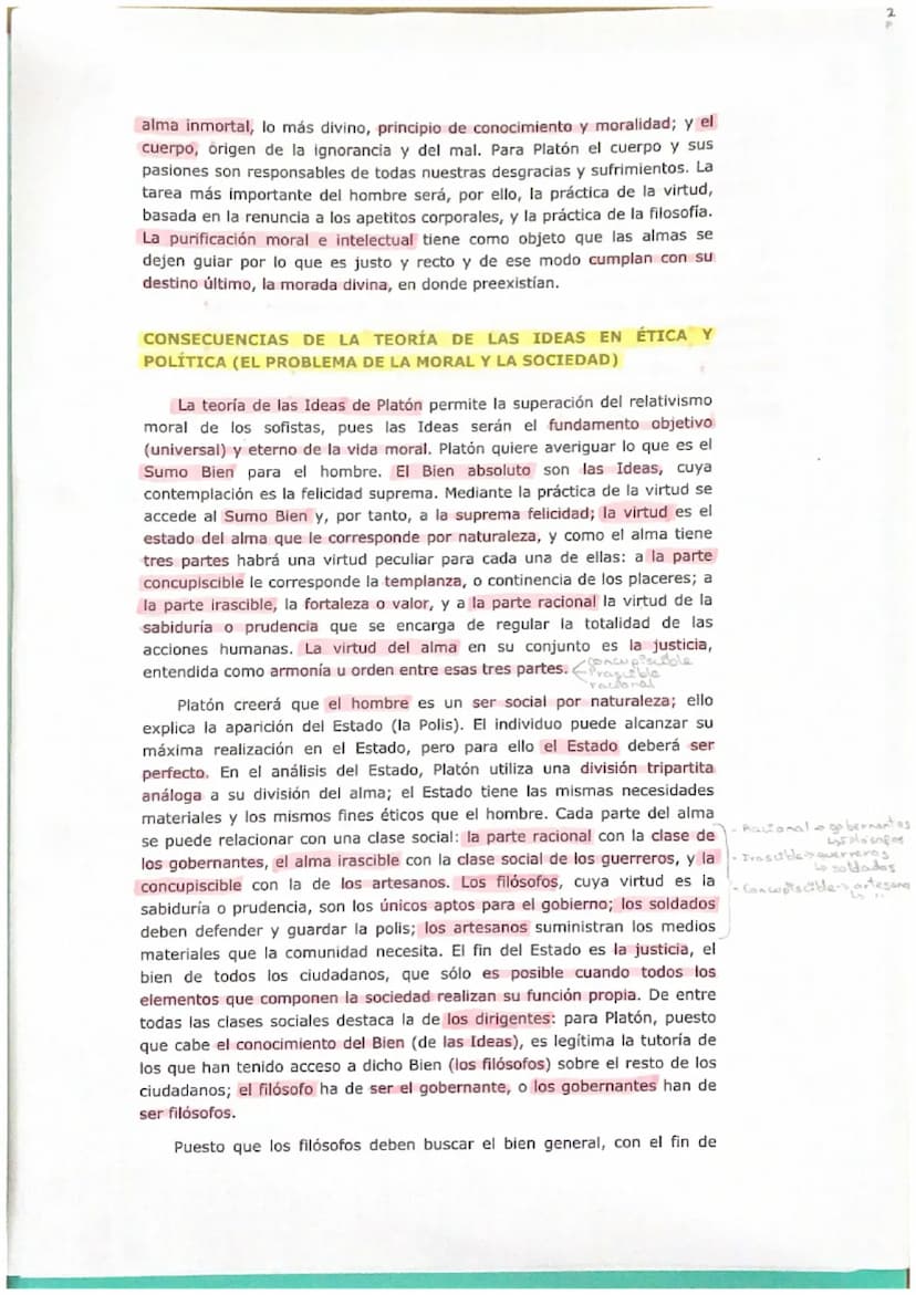 LA TEORÍA DE LAS IDEAS DE PLATÓN
Y SU DIMENSIÓN ANTROPOLÓGICO-SOCIAL
LA TEORÍA DE LAS IDEAS Y LA ONTOLOGÍA PLATÓNICA
La Teoría de las Ideas 