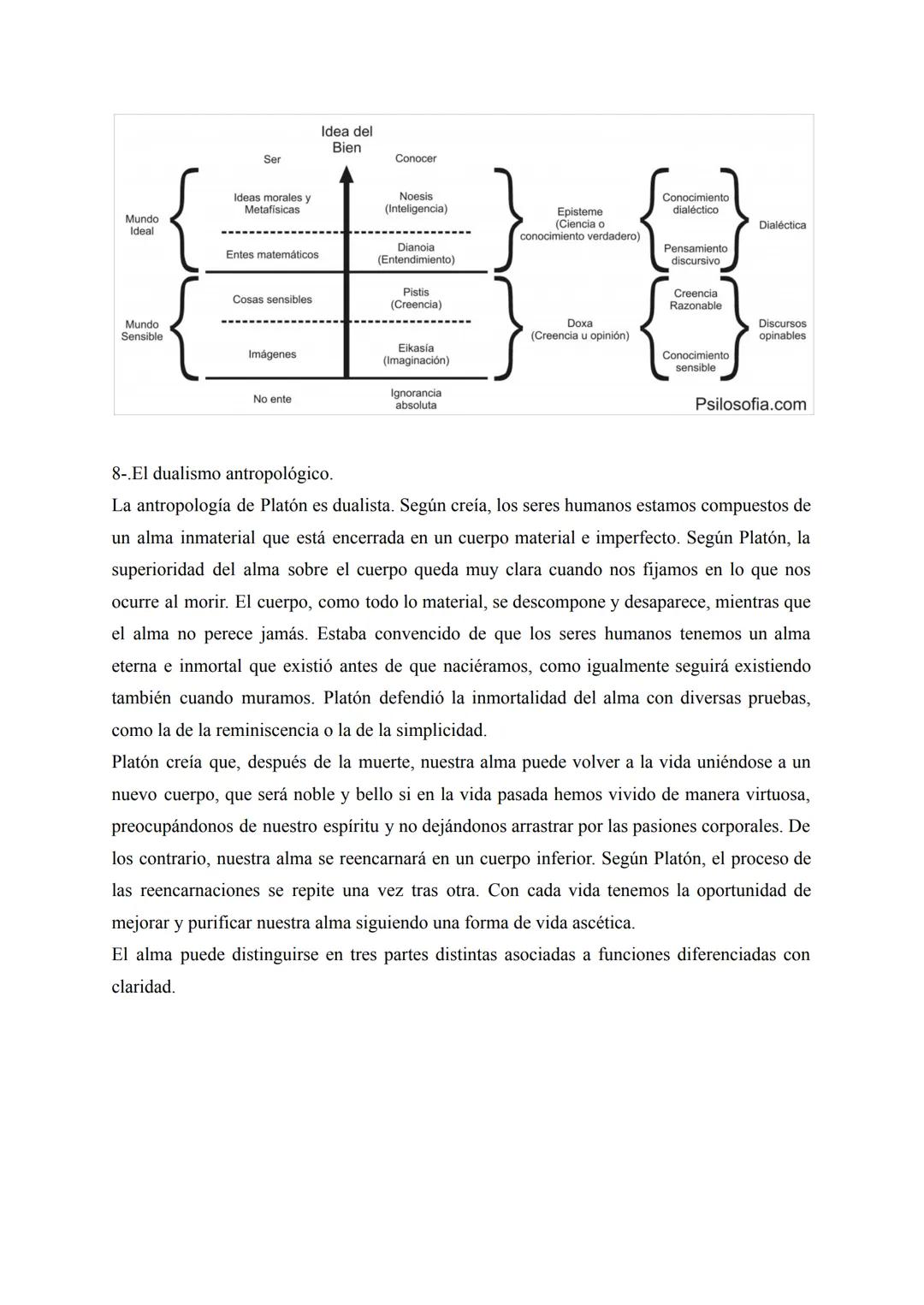 Tema 1. Platón
1-. Los peligros del relativismo.
Platón se opuso a las teorías relativistas y escépticas defendida por los sofistas ya que e
