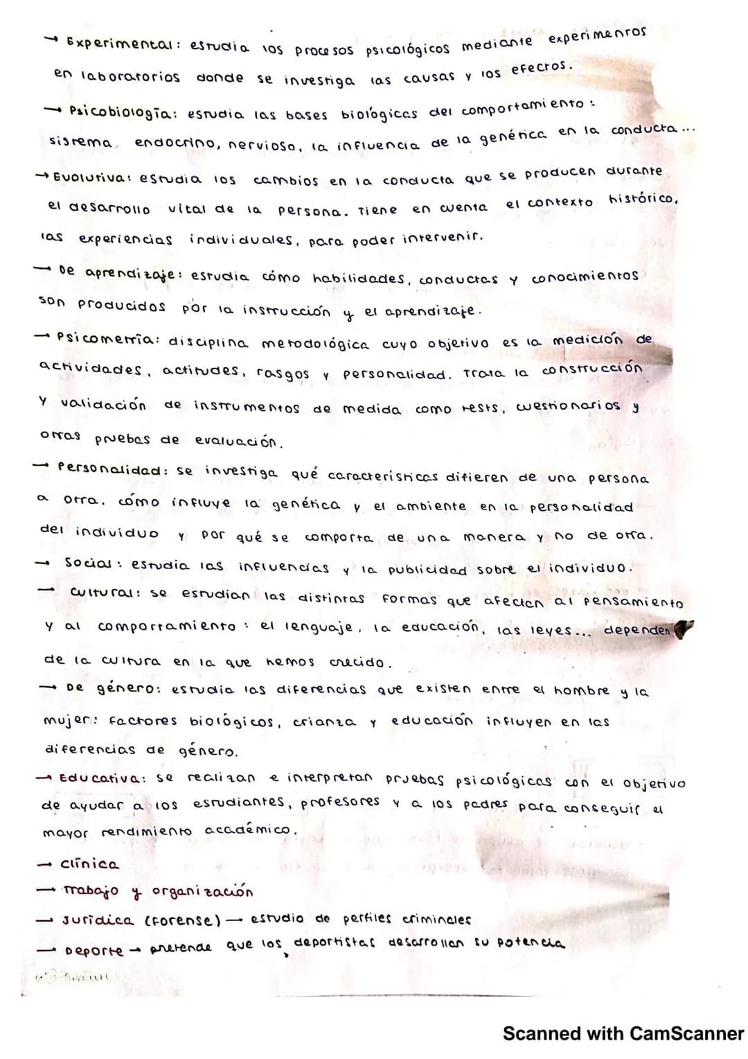 Tema 4: Introducción
El término psicologia proviene de los términos griegos 'psyche'
(alma, psique) y 'Logos' (estudio, conocimiento).
ES la