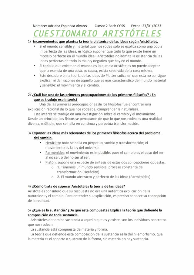 Know CUESTIONARIO DE ARISTÓTELES thumbnail