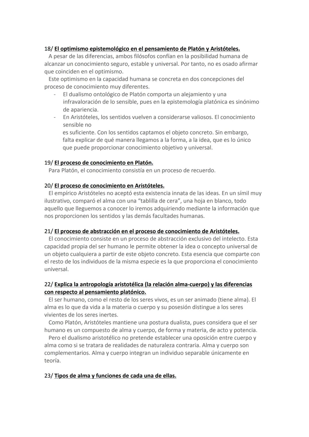 Nombre: Adriana Espinosa Álvarez
Fecha: 27/01/2023
CUESTIONARIO ARISTÓTELES
Curso: 2 Bach CCSS
1/ Inconvenientes que plantea la teoría plató