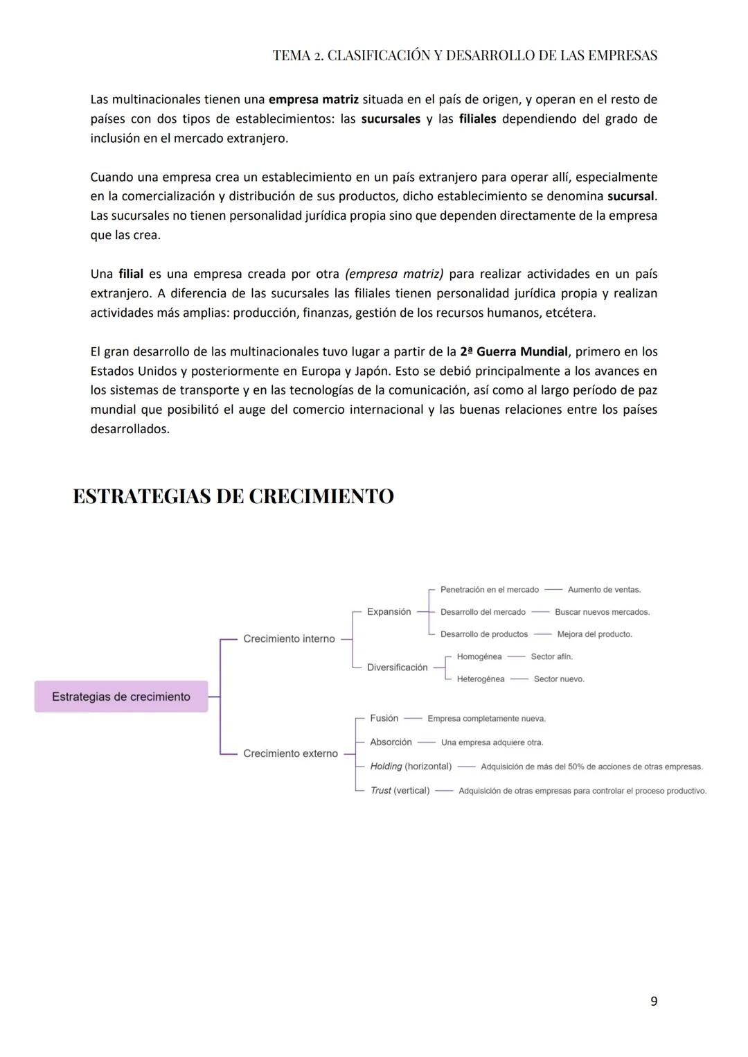 # TEMA 2

CLASIFICACIÓN Y DESARROLLO DE LAS
EMPRESAS TEMA 2. CLASIFICACIÓN Y DESARROLLO DE LAS EMPRESAS

FORMAS JURÍDICAS DE LAS EMPRESAS
2
