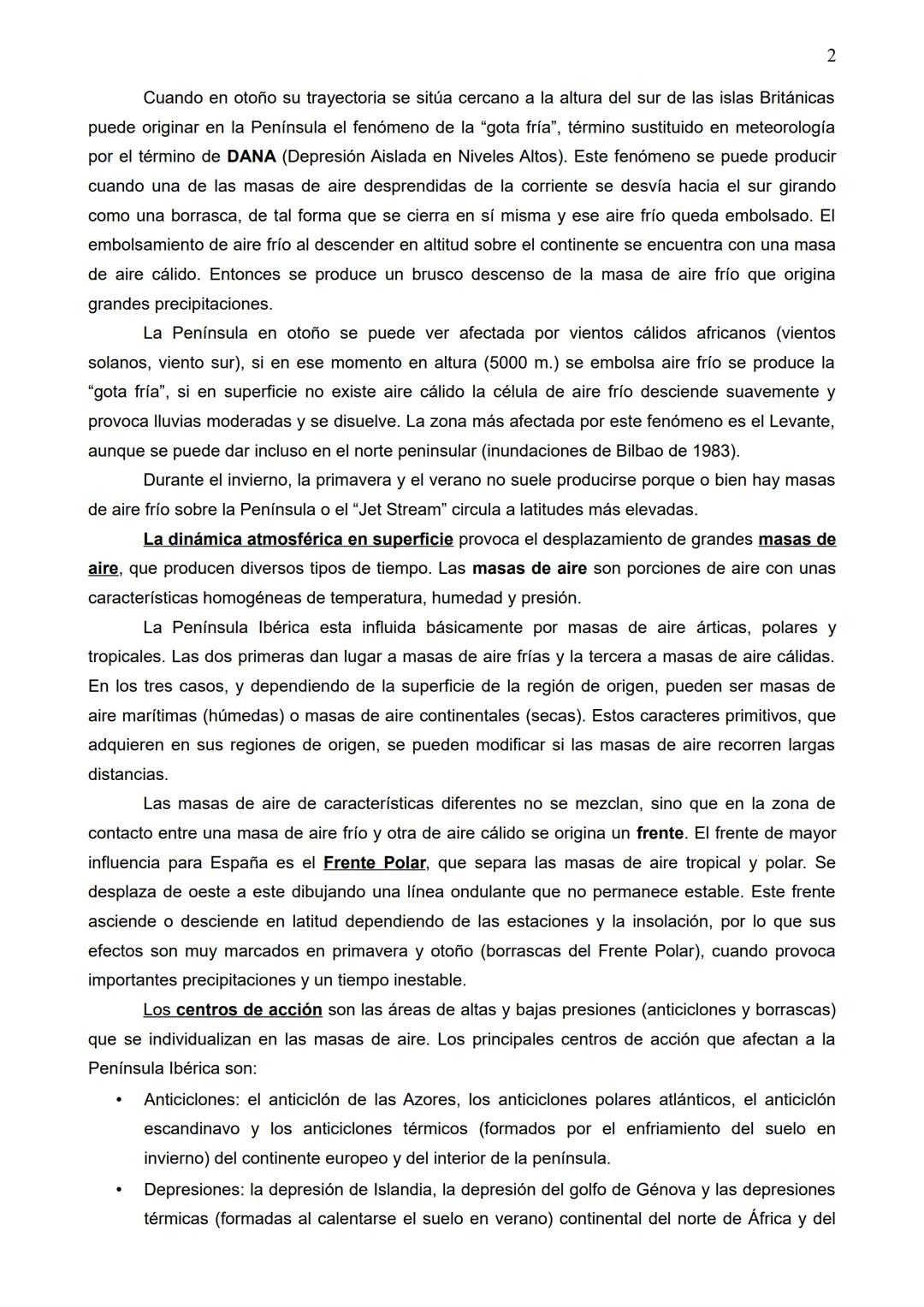 TEMA 5. LA DIVERSIDAD CLIMÁTICA DE ESPAÑA. PECULIARIDADES DE CASTILLA Y LEÓN
1
CONCEPTOS: Clima, tiempo atmosférico, aridez estival, oscilac