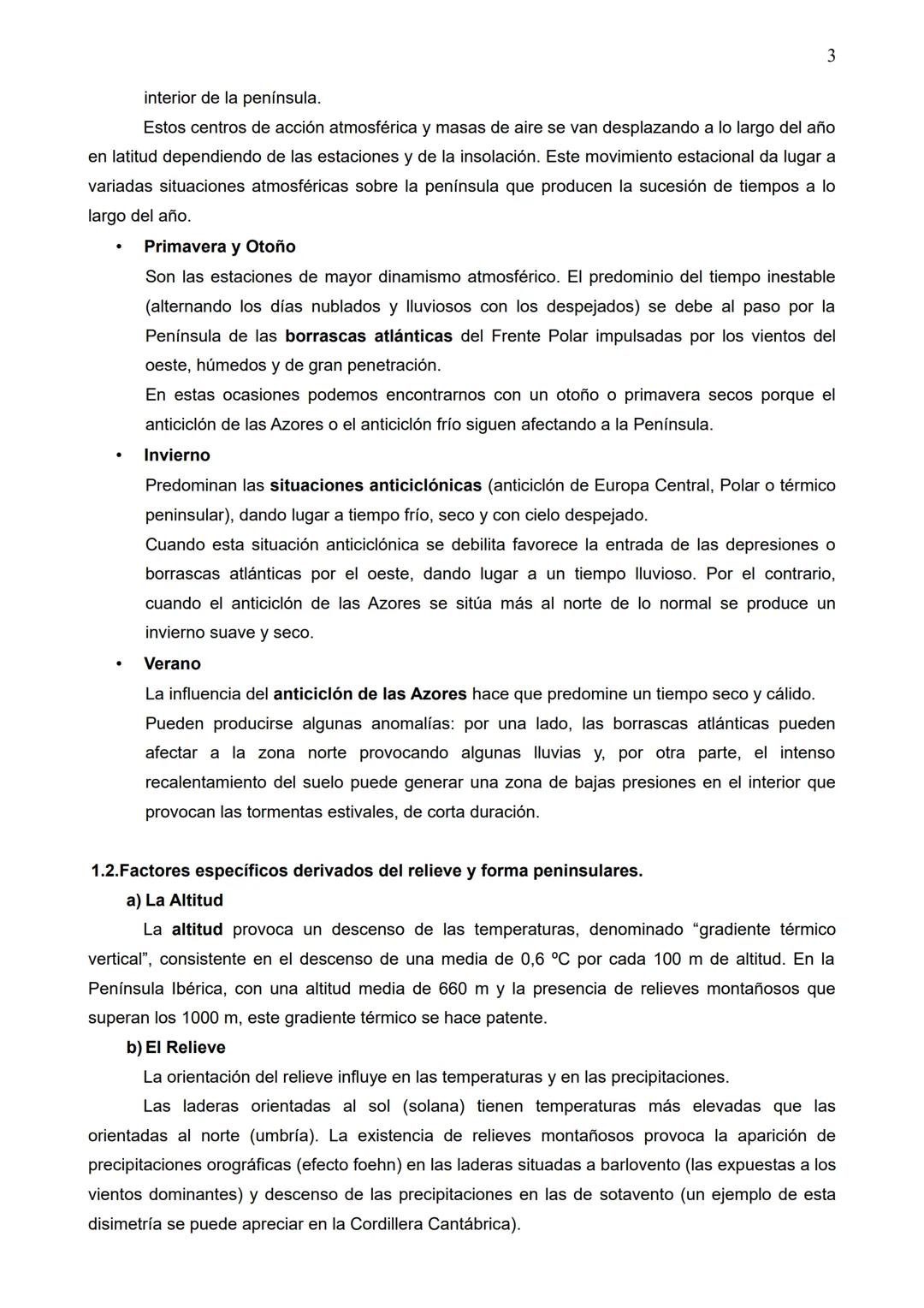 TEMA 5. LA DIVERSIDAD CLIMÁTICA DE ESPAÑA. PECULIARIDADES DE CASTILLA Y LEÓN
1
CONCEPTOS: Clima, tiempo atmosférico, aridez estival, oscilac