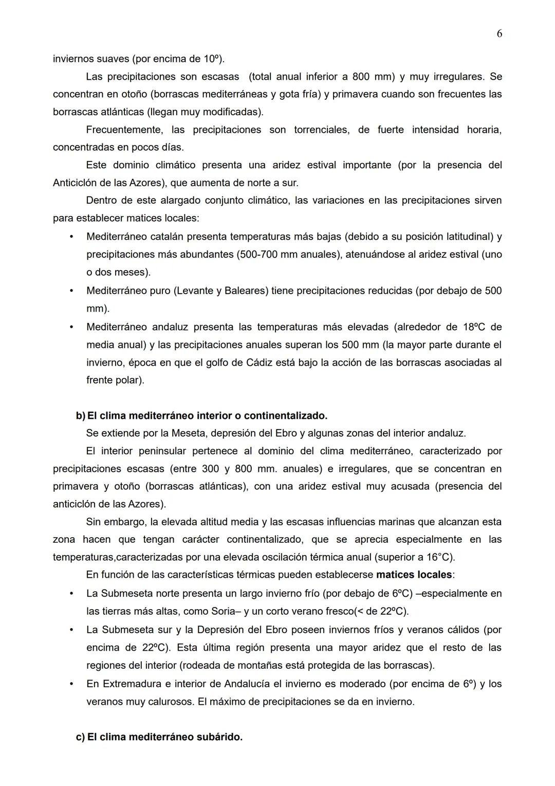 TEMA 5. LA DIVERSIDAD CLIMÁTICA DE ESPAÑA. PECULIARIDADES DE CASTILLA Y LEÓN
1
CONCEPTOS: Clima, tiempo atmosférico, aridez estival, oscilac