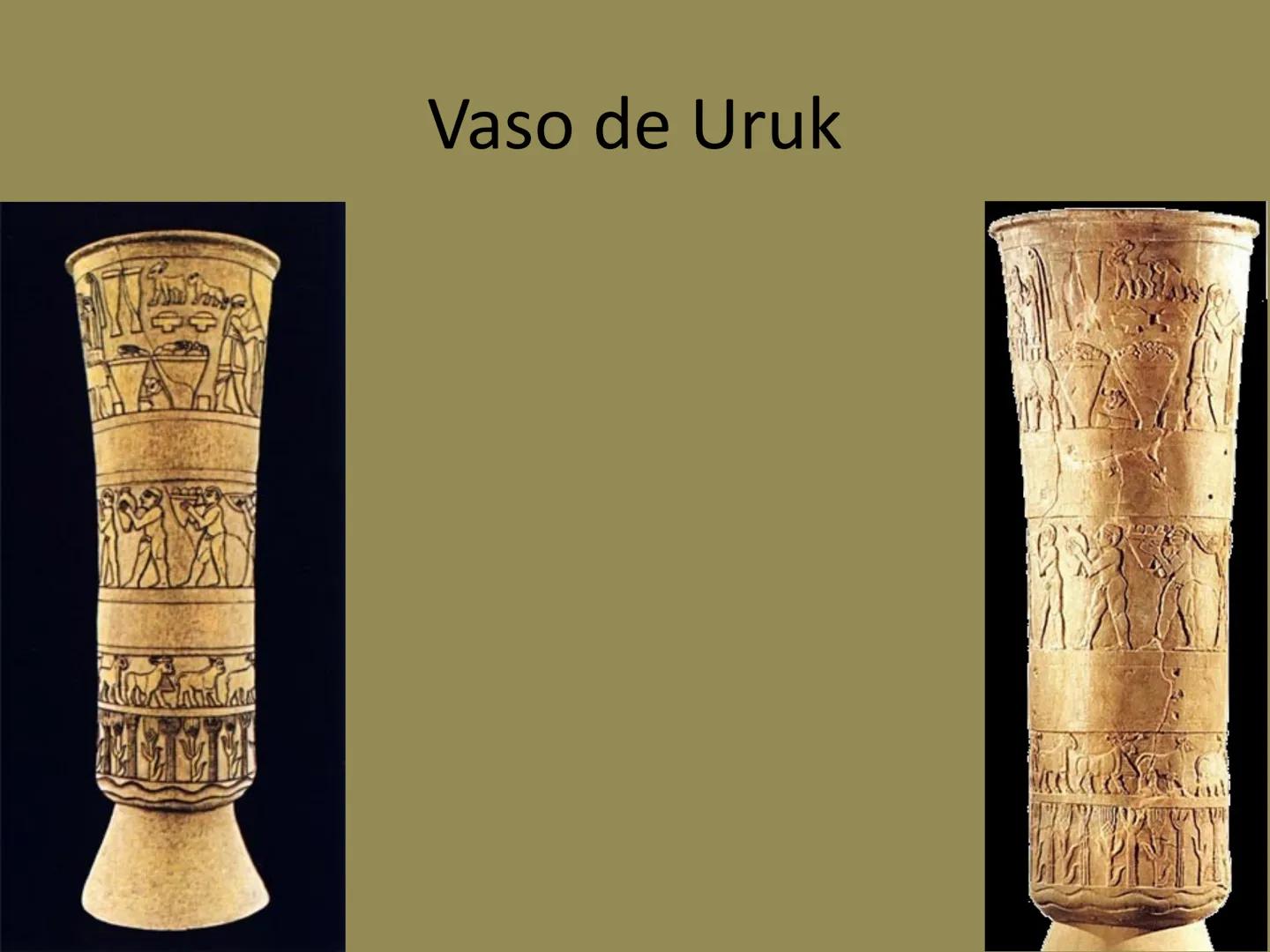 # Mesopotamia I

Summer, Acadia y Babilonia SUMERIA, ACADIA Y BABILONIA # Vaso de Uruk # Estela de Ur-Nina o Urnanshe # Estela de los buitre