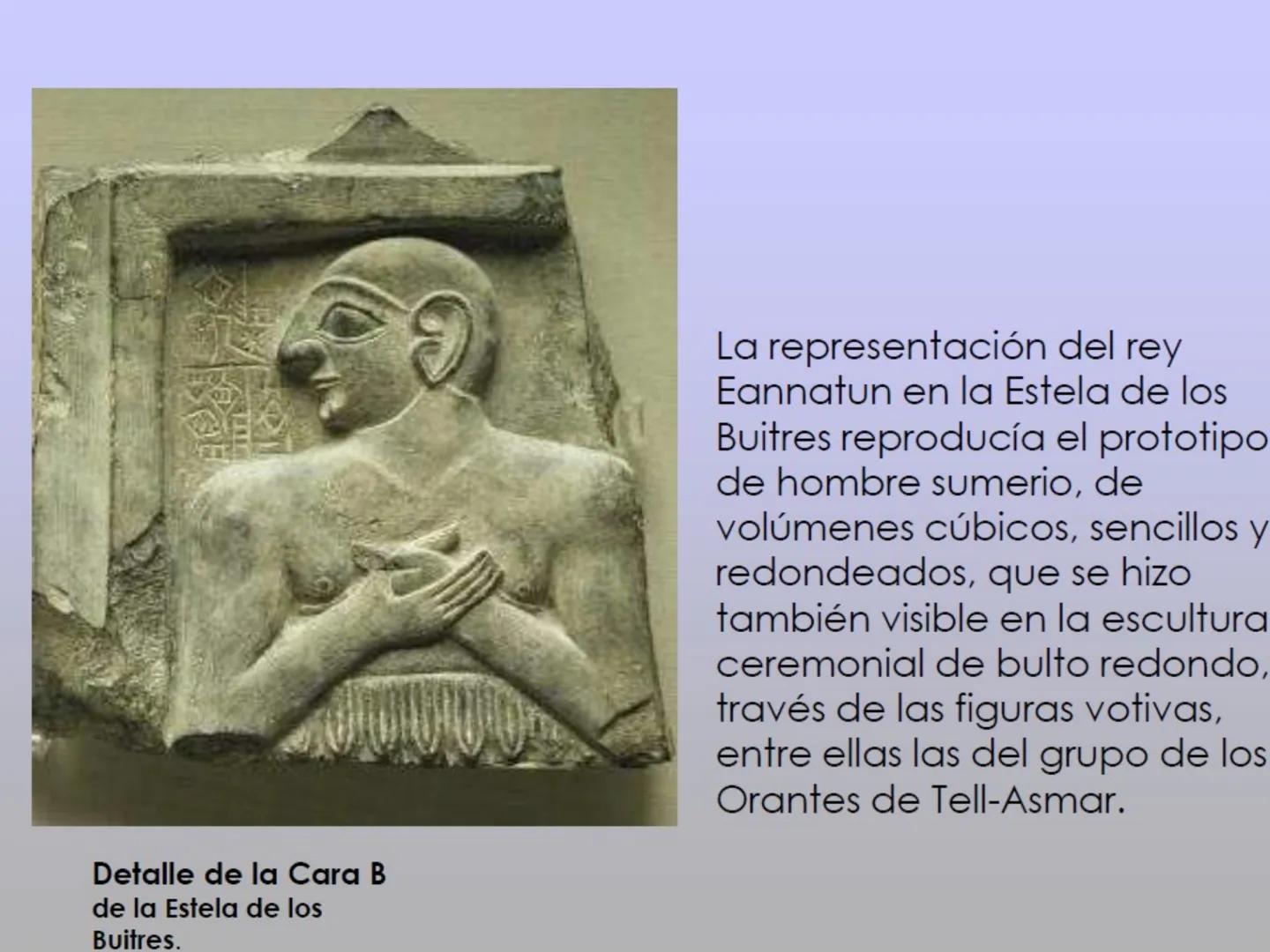 # Mesopotamia I

Summer, Acadia y Babilonia SUMERIA, ACADIA Y BABILONIA # Vaso de Uruk # Estela de Ur-Nina o Urnanshe # Estela de los buitre