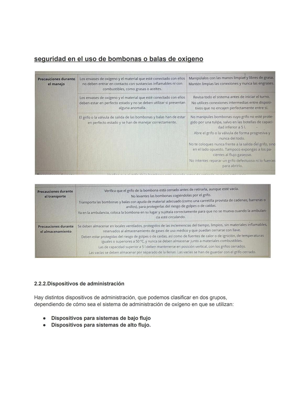 TEMA 2. ADMINISTRACION DE OXIGENO
2.1. LA OXIGENOTERAPIA
La oxigenoterapia es un tratamiento que consiste en la administración de oxígeno
a 