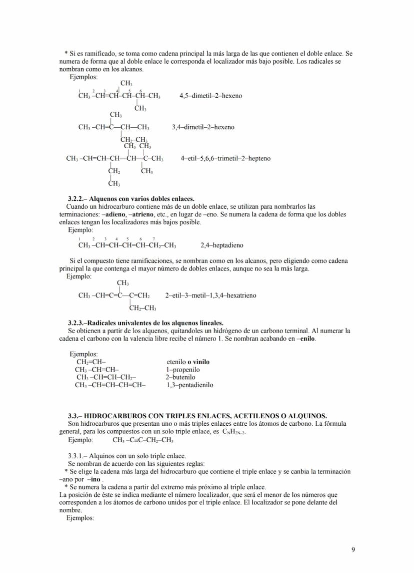 Formulación y nomenclatura
de los
compuestos orgánicos
1 FORMULACIÓN DE QUÍMICA ORGÁNICA
1.-INTRODUCCIÓN.
La Química Orgánica constituye una