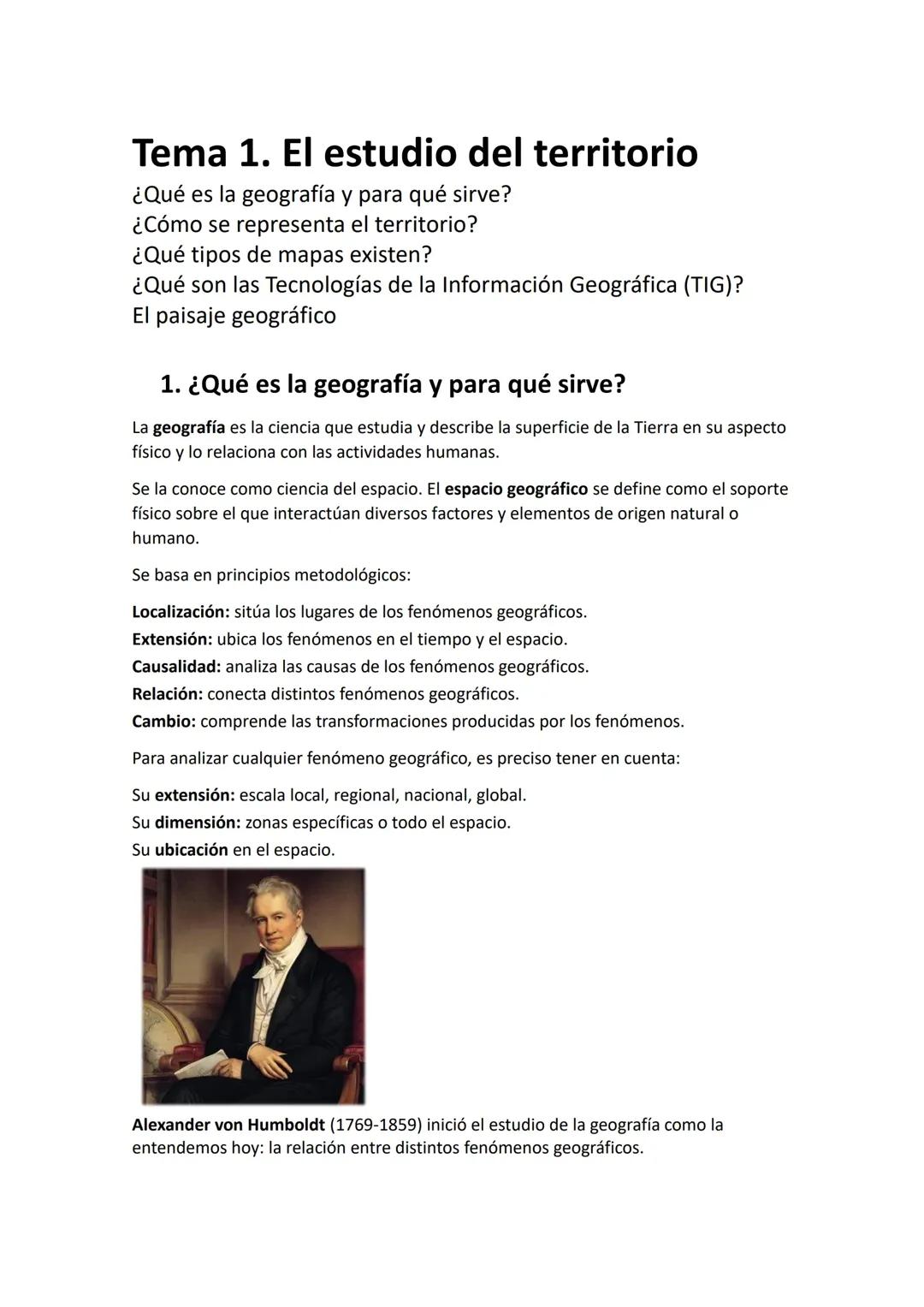 ¿QUÉ ES LA GEOGRAFÍA?