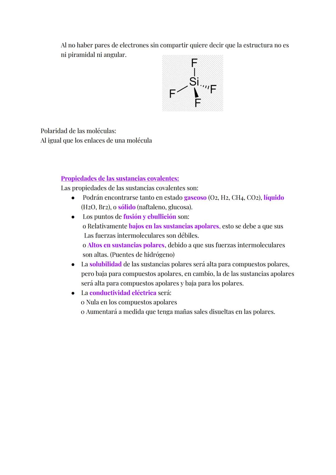 ENLACE COVALENTE
El enlace covalente se produce entre elementos no metálicos (considerando el H un no
metal), es decir, entre elementos con 