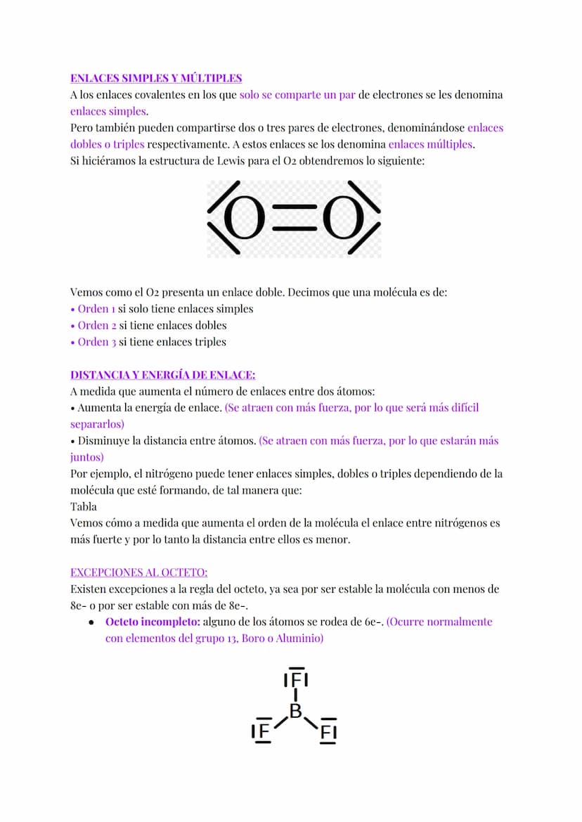 ENLACE COVALENTE
El enlace covalente se produce entre elementos no metálicos (considerando el H un no
metal), es decir, entre elementos con 