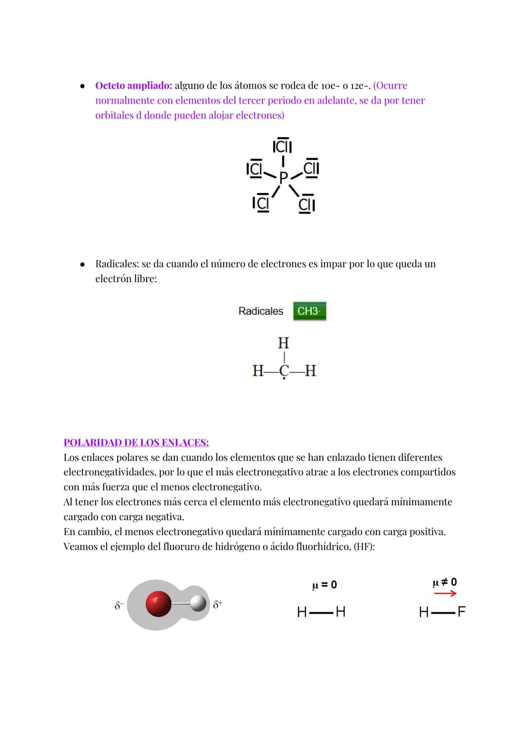 ENLACE COVALENTE
El enlace covalente se produce entre elementos no metálicos (considerando el H un no
metal), es decir, entre elementos con 