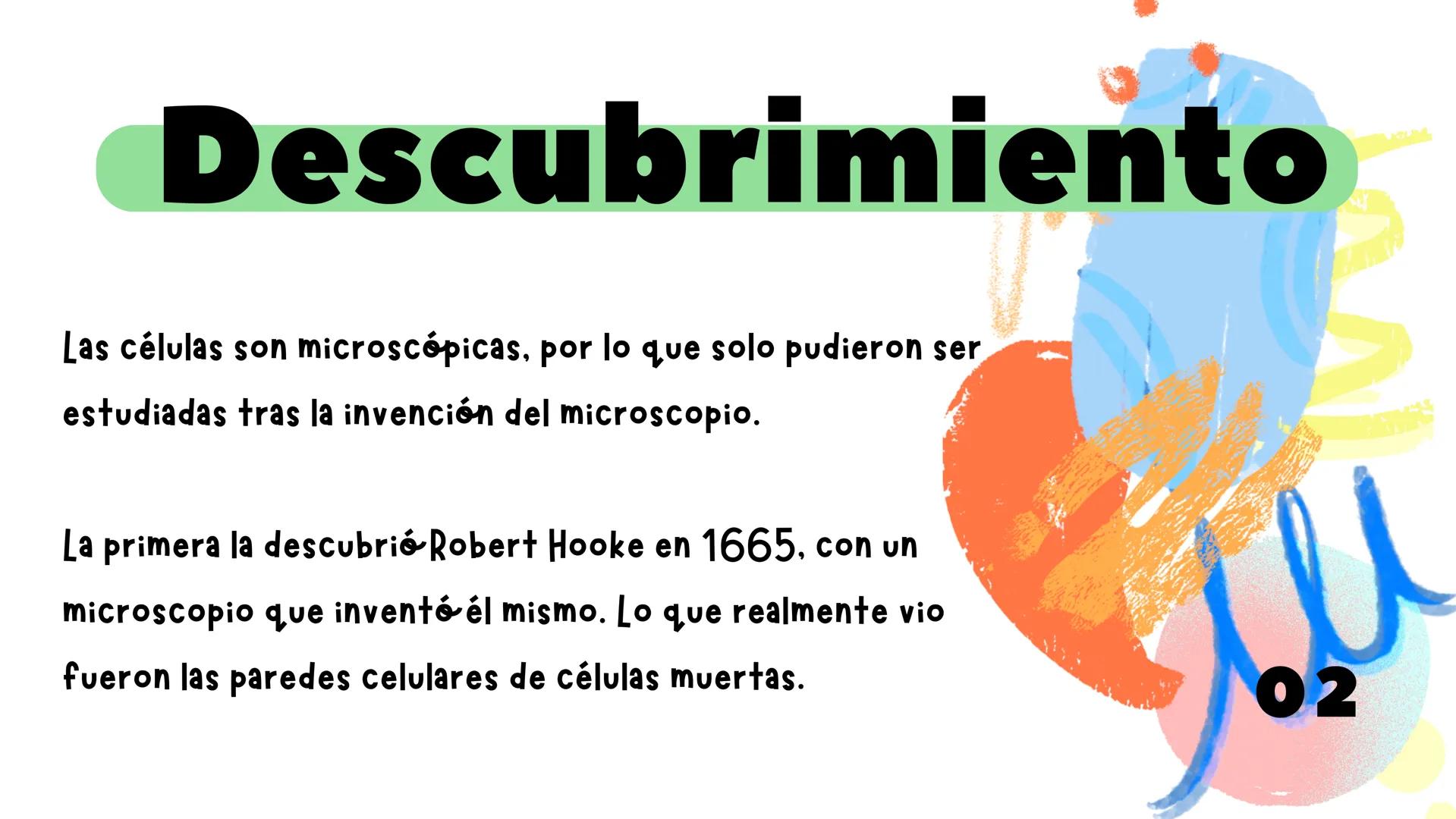 A3
1
LA CÉLULA
LA TEORÍA CELULAR
tussapuntees
2 Descubrimiento
Las células son microscópicas, por lo que solo pudieron ser
estudiadas tras l