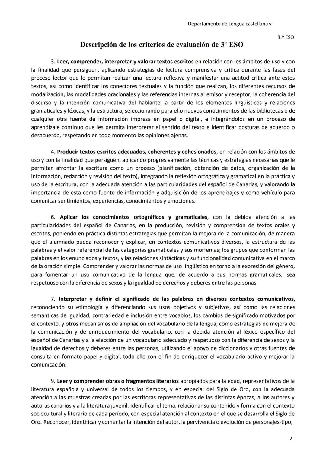 Cuadernillo de repaso y refuerzo
tomo
1
tomo
Departamento de Lengua castellana y
Lengua castellana y Literatura
3.° ESO
Cavantes
Miquel de
C